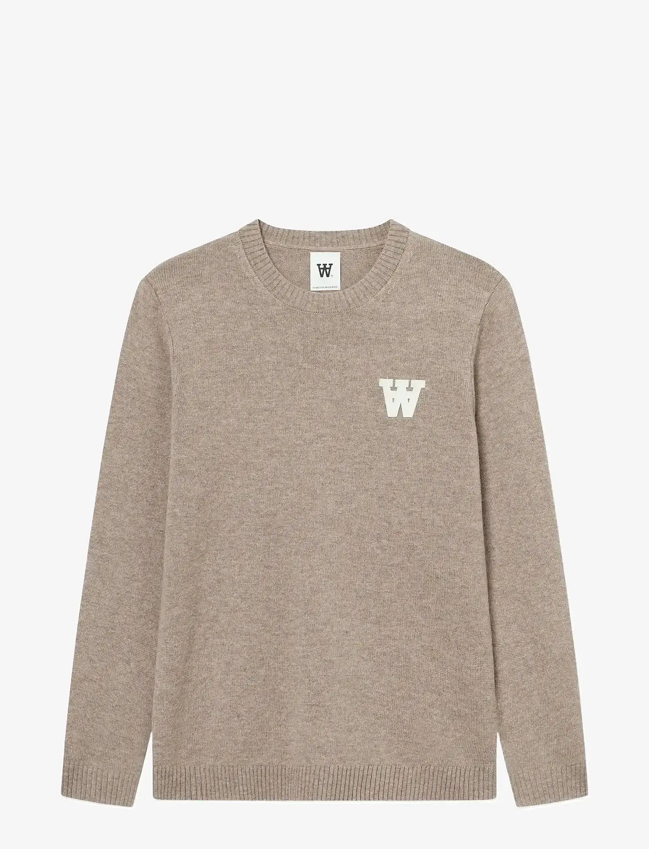 WOOD WOOD - WWTay L - rundhalsad - greige - 1