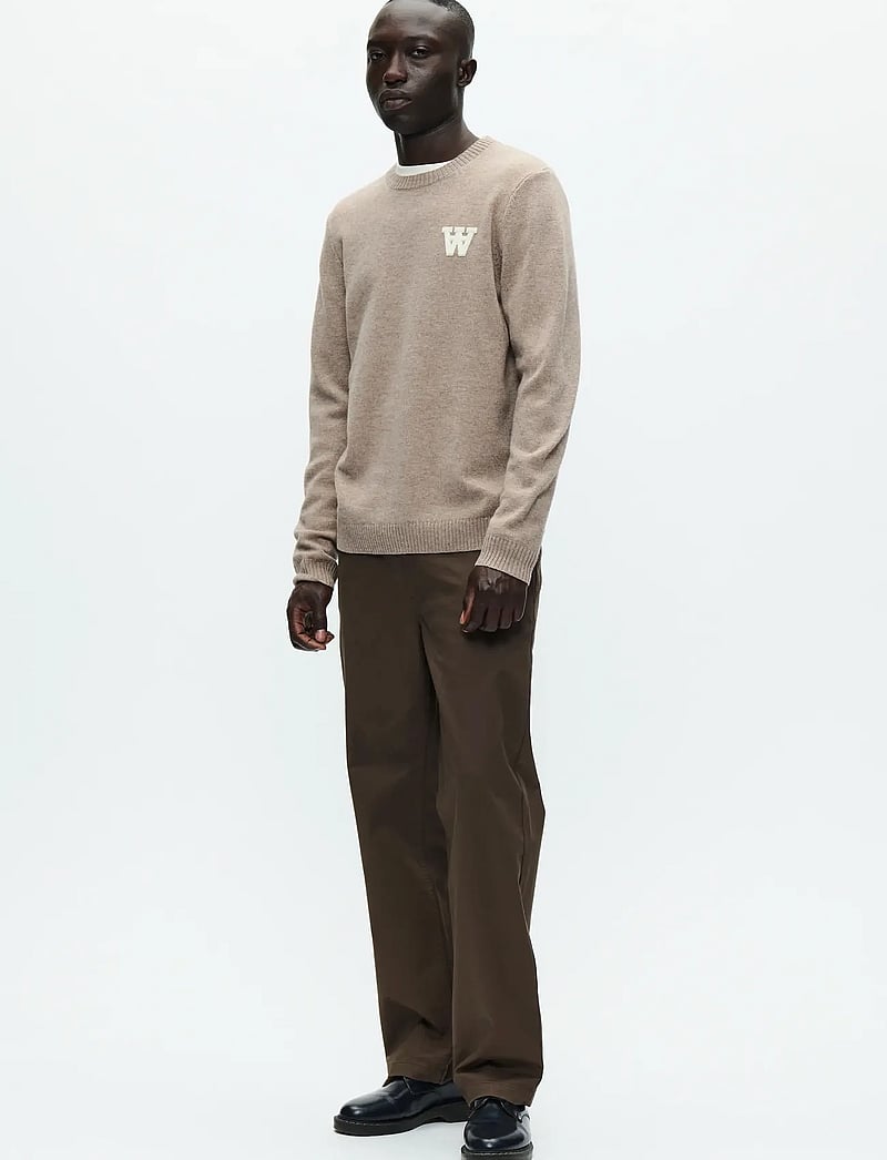 WOOD WOOD - WWTay L - rundhalsad - greige - 2