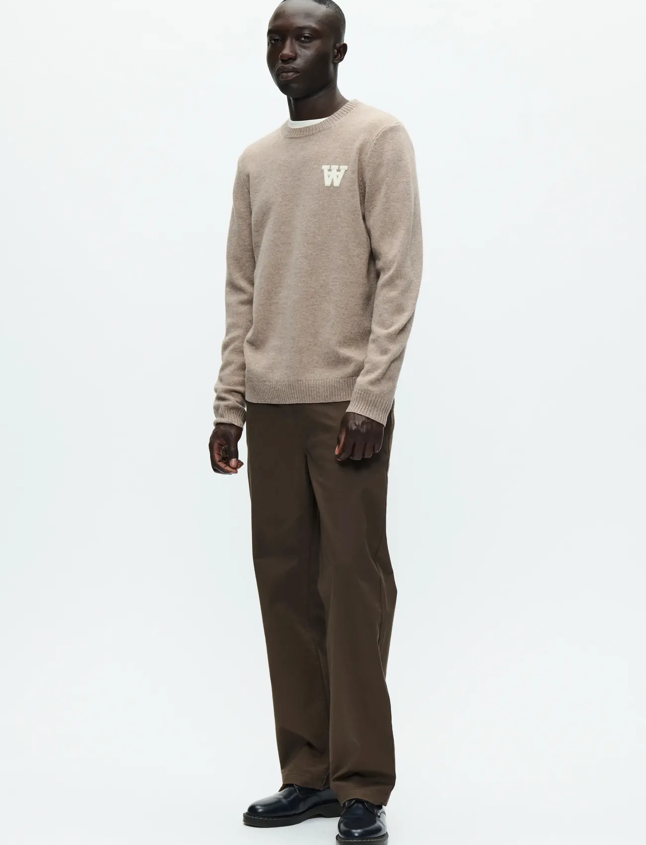 WOOD WOOD - WWTay L - pulls col rond - greige - 2