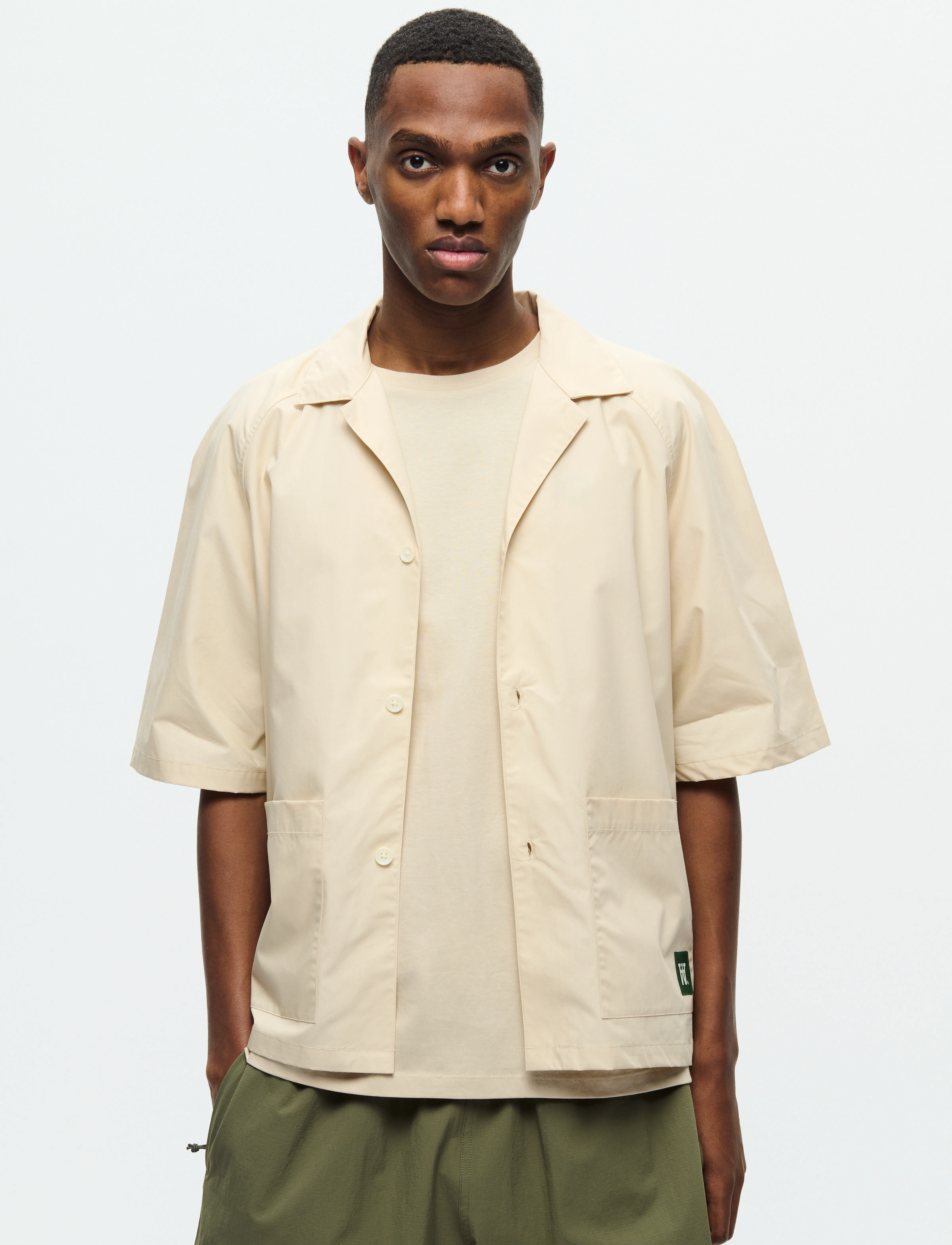 WOOD WOOD WWmumphry - Skjorter - FOG / cream
