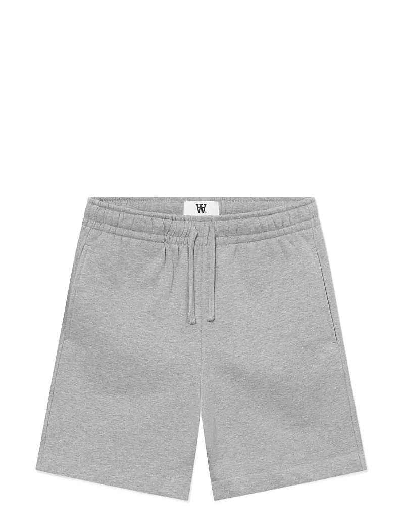 WOOD WOOD - WWryker Short - sweat shorts - light melange grey - 1