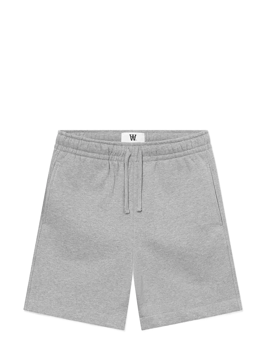 WOOD WOOD - WWryker Short - lühikesed dressipüksid - light melange grey - 1