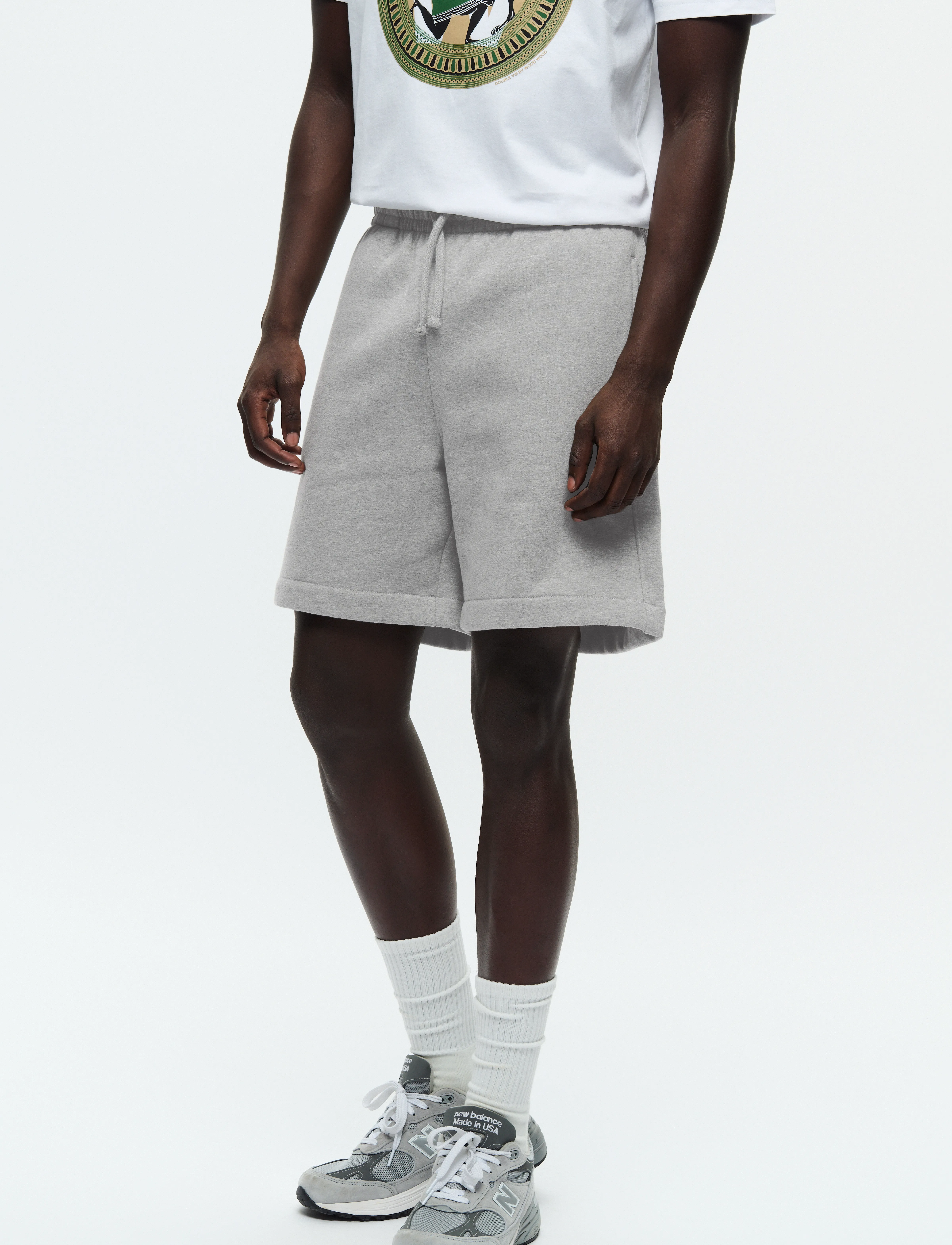 WOOD WOOD Wwryker Short, M, Grey, Shorts > Svedeshorts, Herre