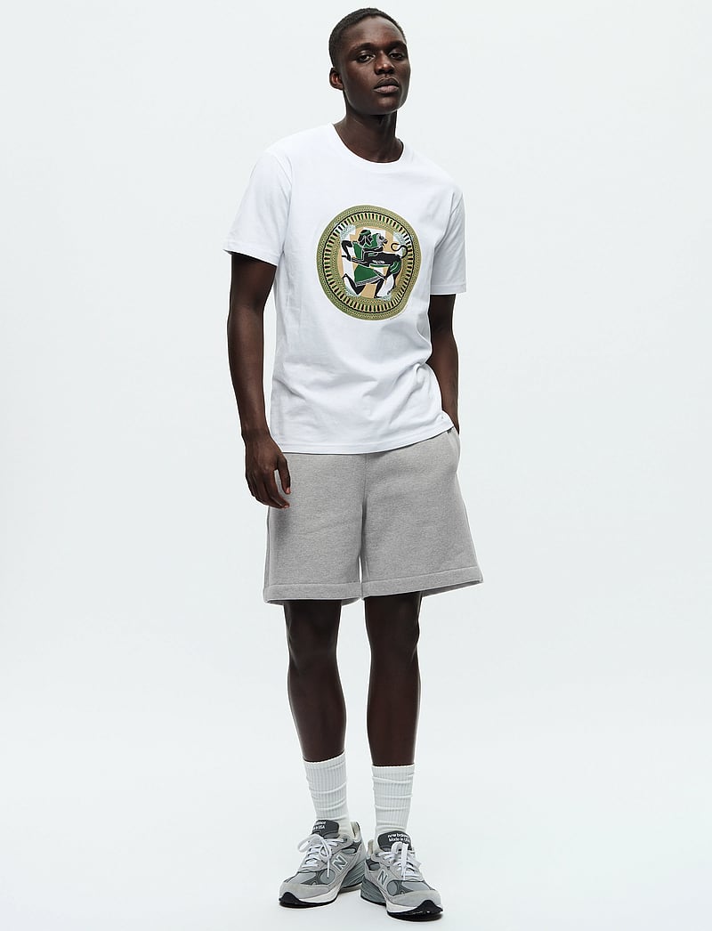 WOOD WOOD - WWryker Short - sweat shorts - light melange grey - 2