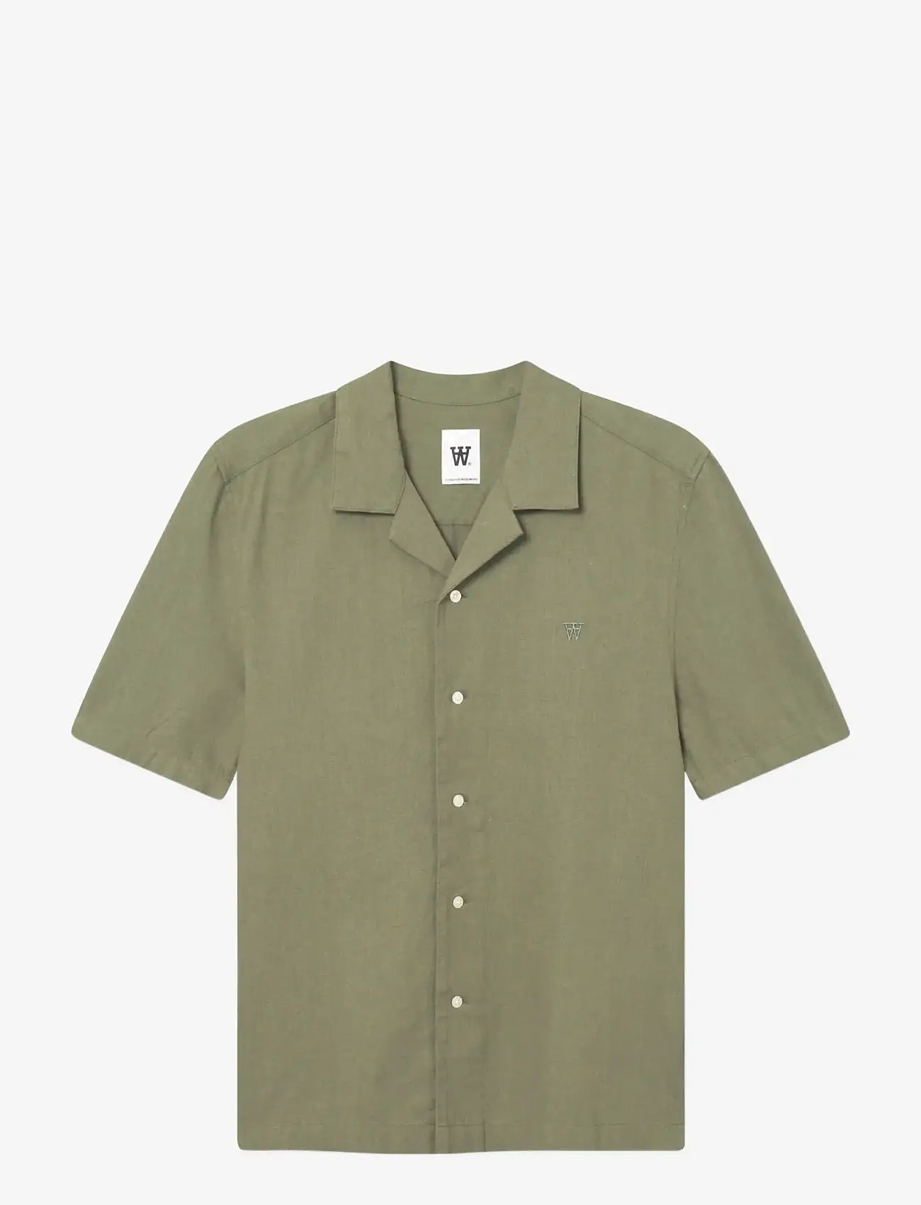 WOOD WOOD - WWaaron Resort - linased särgid - dusty olive - 1