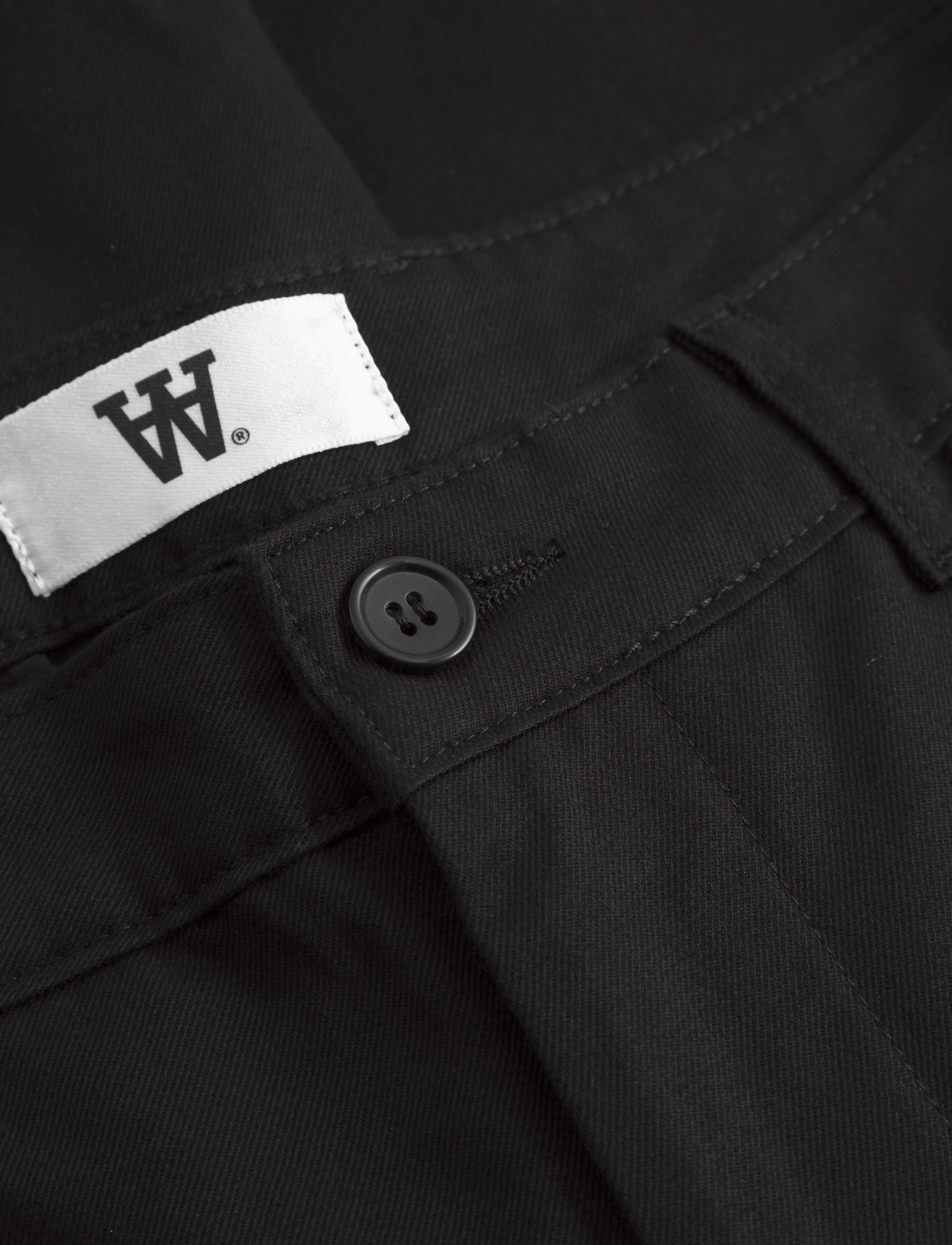 WOOD WOOD - WWfallon Short - casual shorts - black beauty - 5