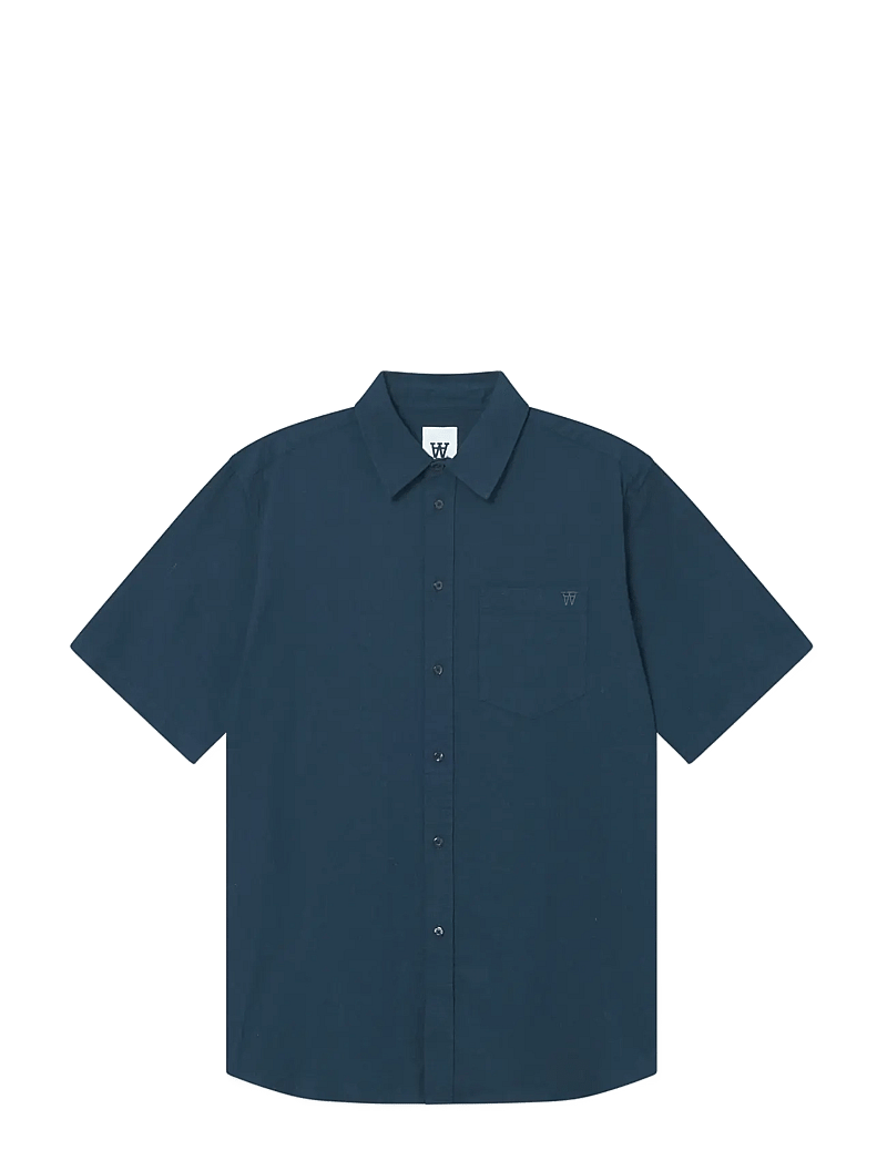 WOOD WOOD - WWaaron SS - pellavakauluspaidat - salute - 1