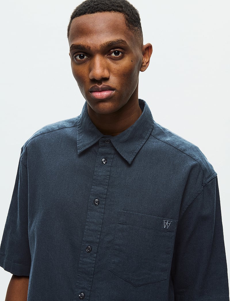 WOOD WOOD - WWaaron SS - pellavakauluspaidat - salute - 4