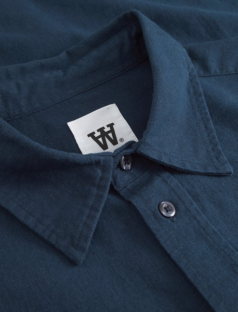 WOOD WOOD - WWaaron SS - pellavakauluspaidat - salute - 5