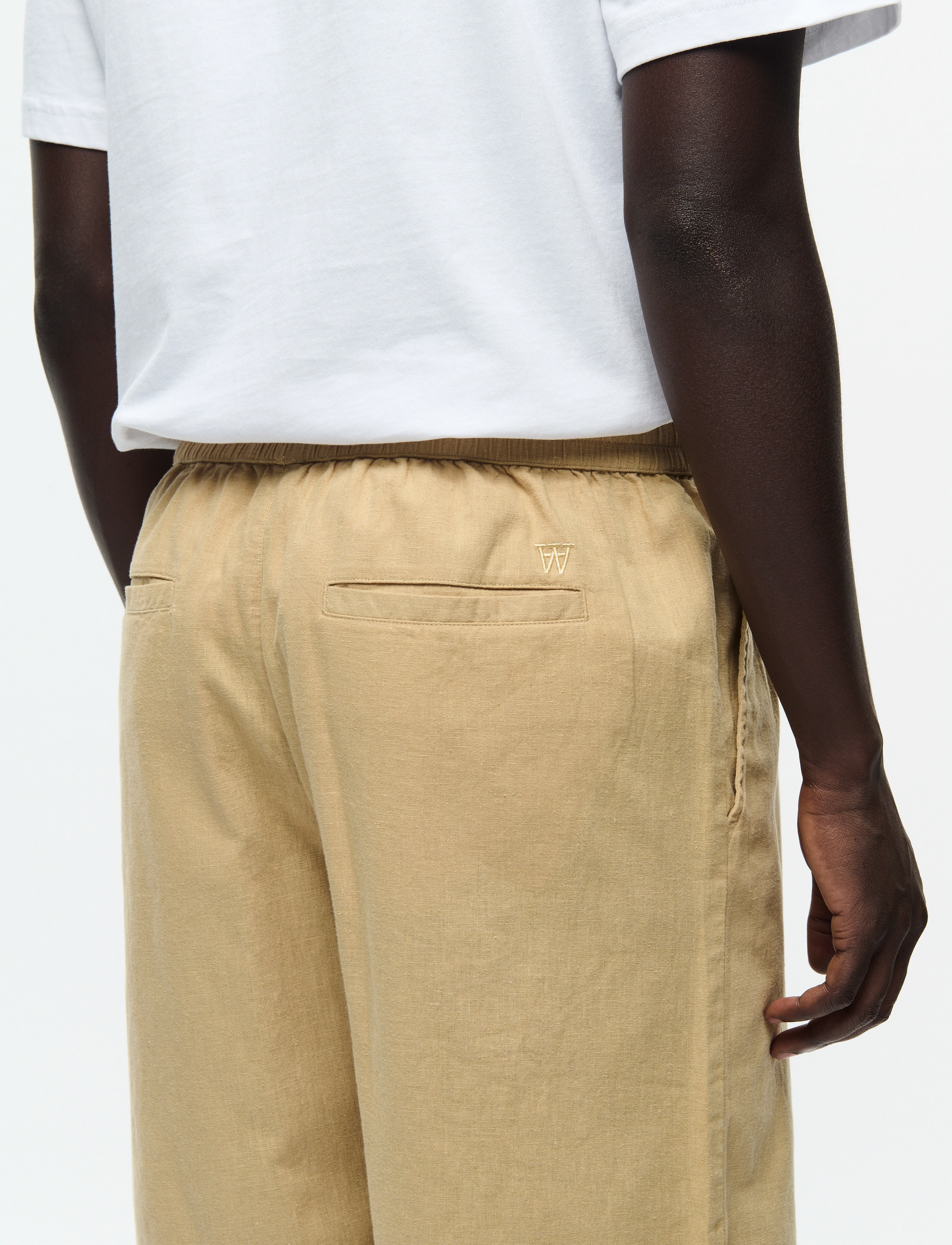 WOOD WOOD - WWenoch Short - shorts en lin - starfish - 4