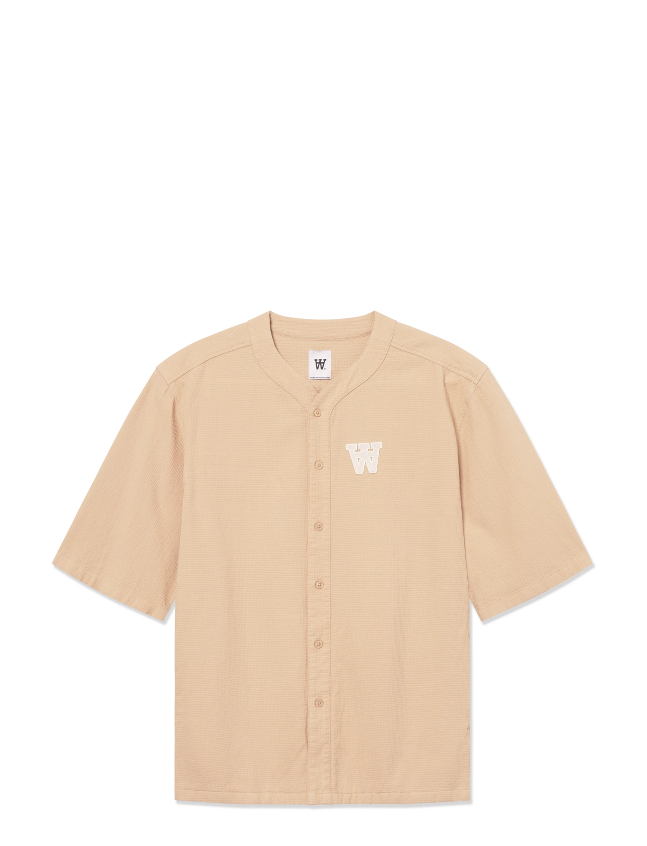 WOOD WOOD WWHardy shirt - Skjortor och T-shirts - CURDS & WHEY / beige