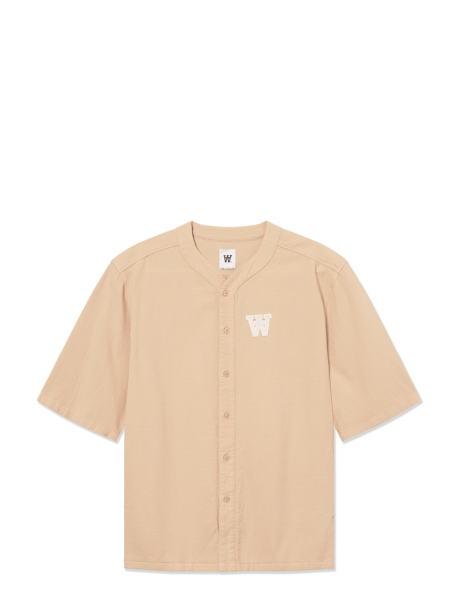 WOOD WOOD - WWHardy shirt - chemises à manches courtes - curds & whey - 1