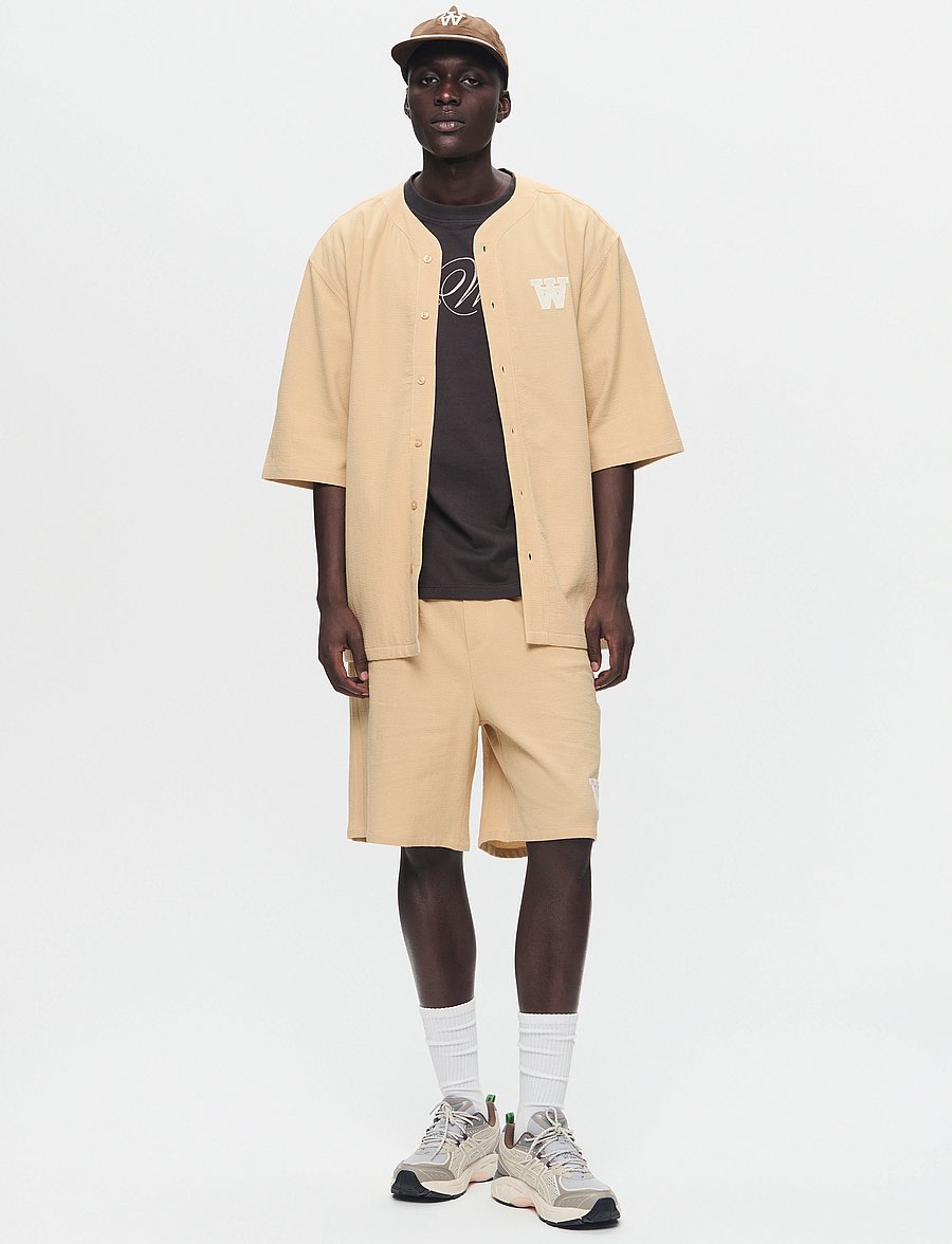 WOOD WOOD - WWHardy shirt - chemises à manches courtes - curds & whey - 2