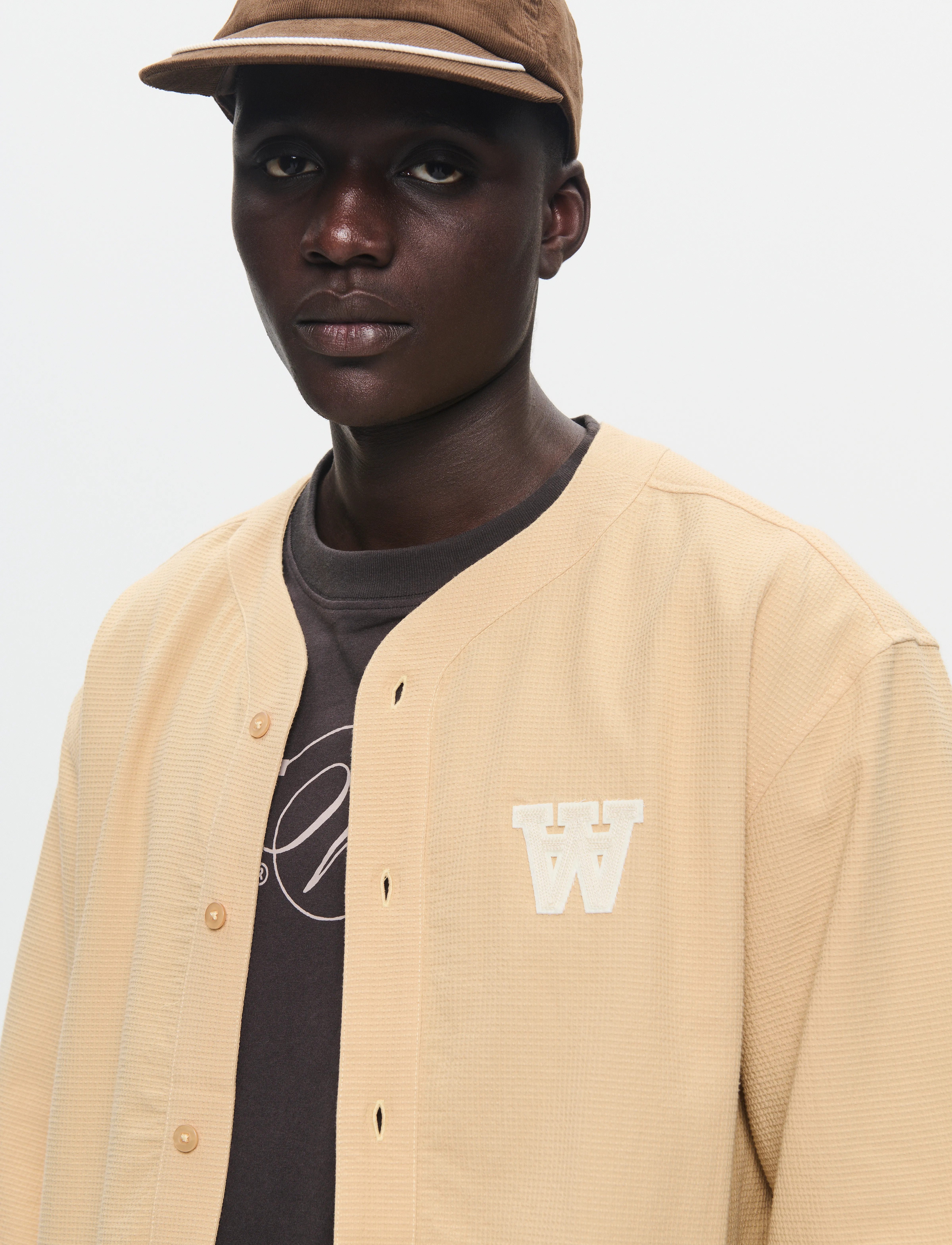 WOOD WOOD - WWHardy shirt - kurzarmhemden - curds & whey - 4