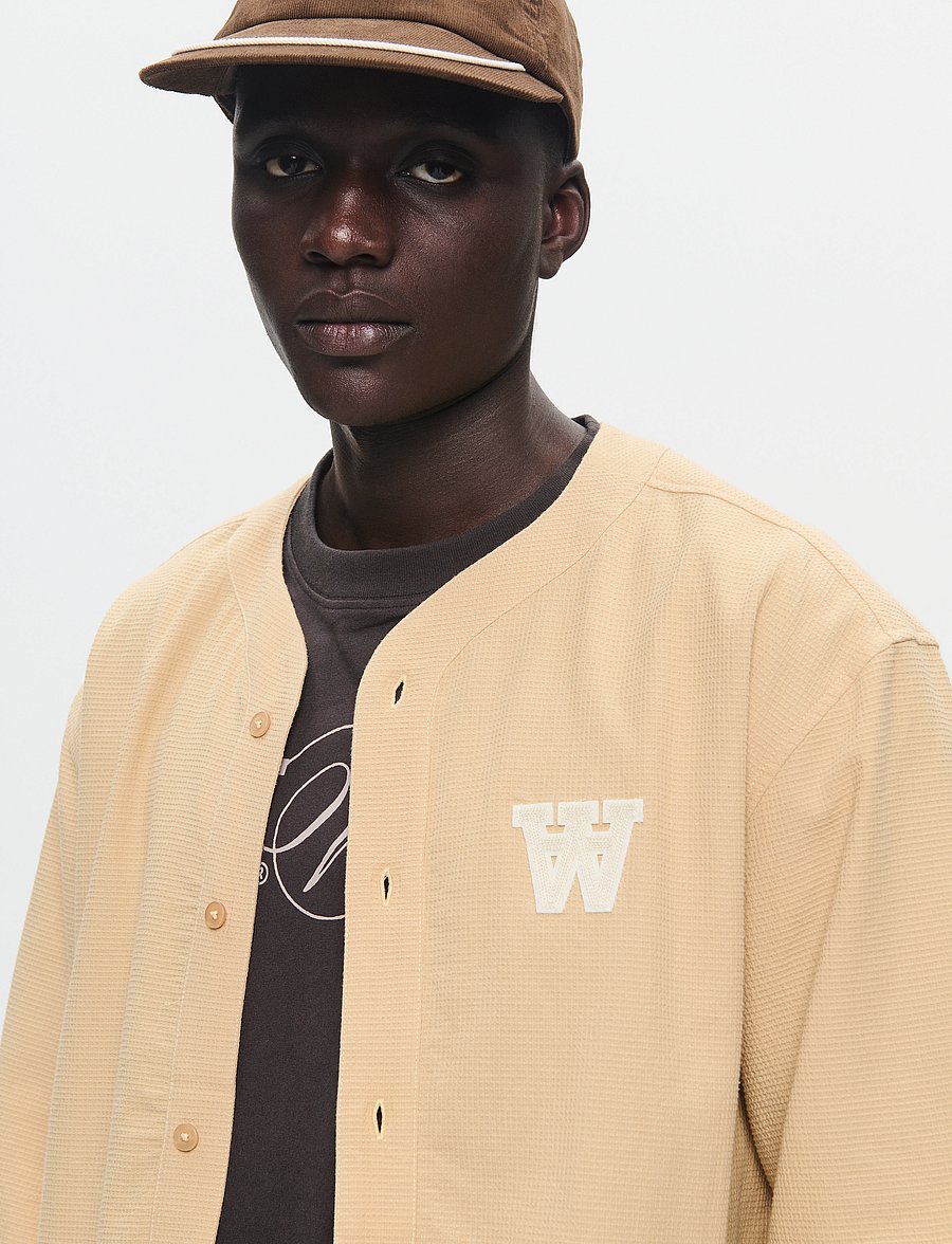 WOOD WOOD - WWHardy shirt - chemises à manches courtes - curds & whey - 4