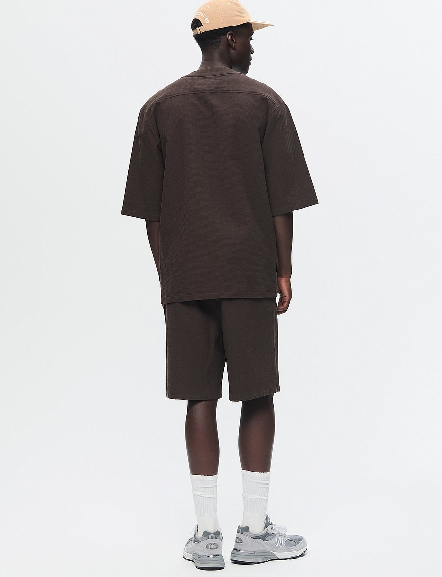 WOOD WOOD - WWHardy shirt - chemises à manches courtes - licorice - 3