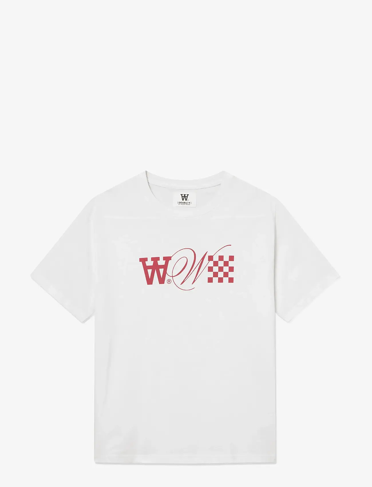 WOOD WOOD - WWAce - kortærmede t-shirts - bright white - 1