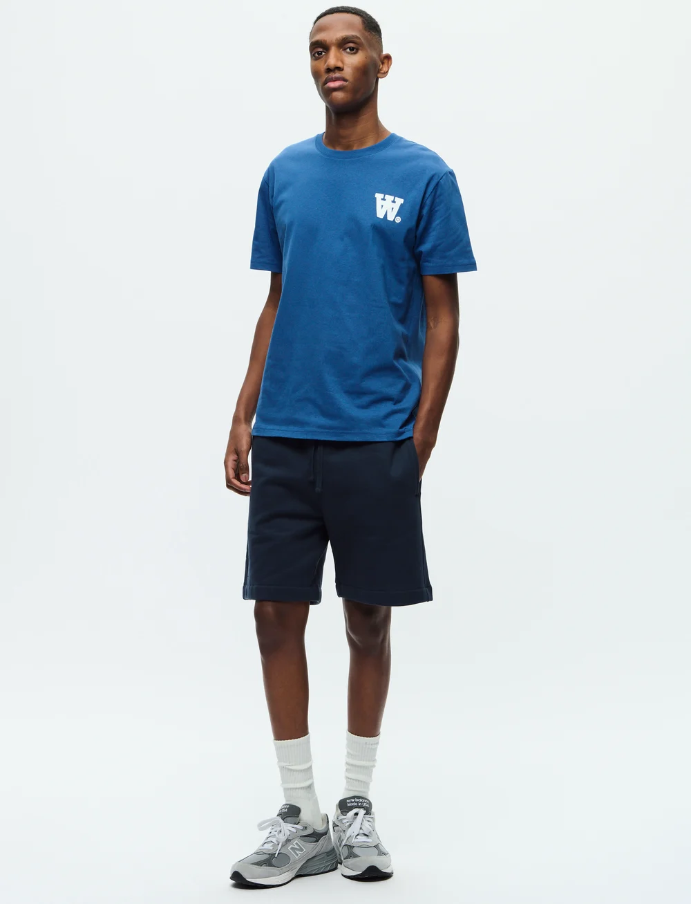 WOOD WOOD - WWAce - kurzärmelig - galaxy blue - 2