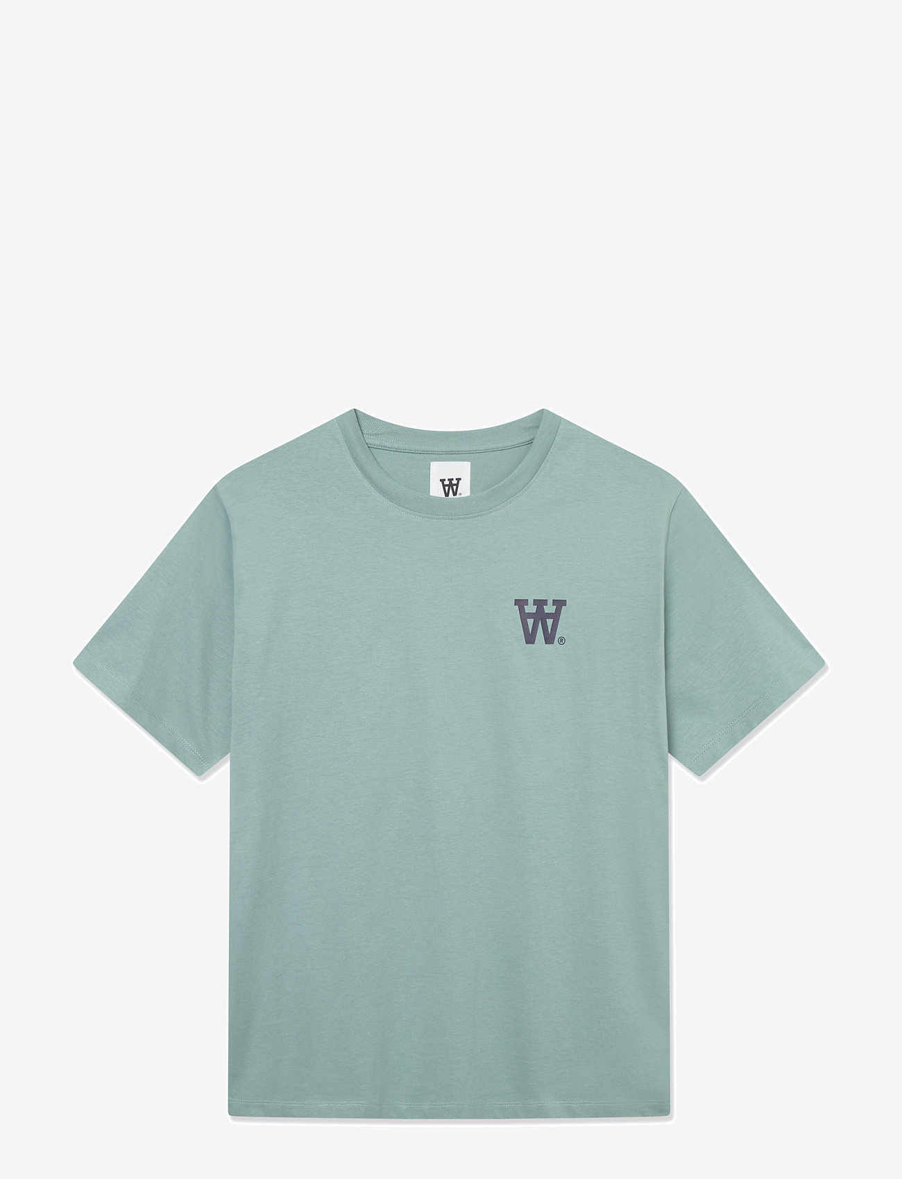 WOOD WOOD - WWAce AA - krótki rękaw - blue surf - 1