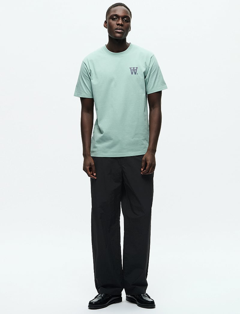 WOOD WOOD - WWAce AA - krótki rękaw - blue surf - 2