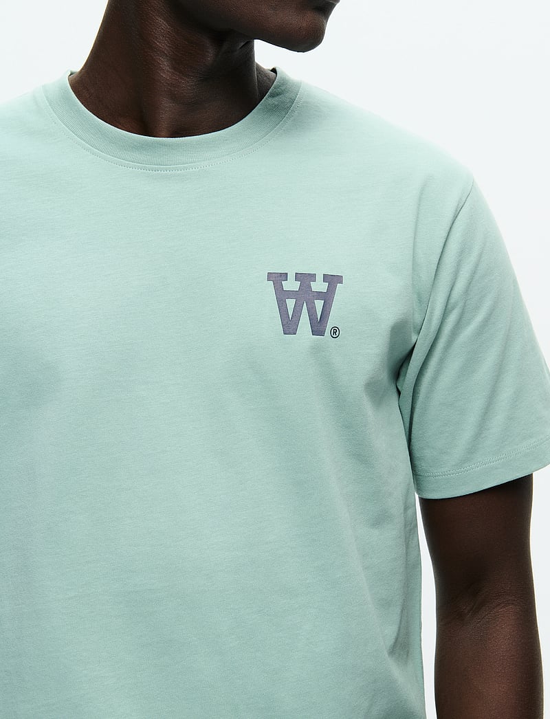 WOOD WOOD - WWAce AA - krótki rękaw - blue surf - 4