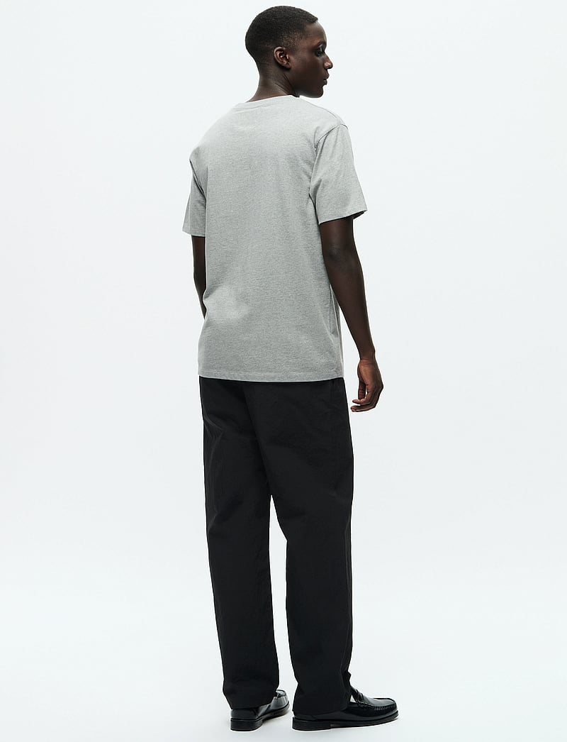 WOOD WOOD - WWAce AA - lühikeste varrukatega t-särgid - light melange grey - 3