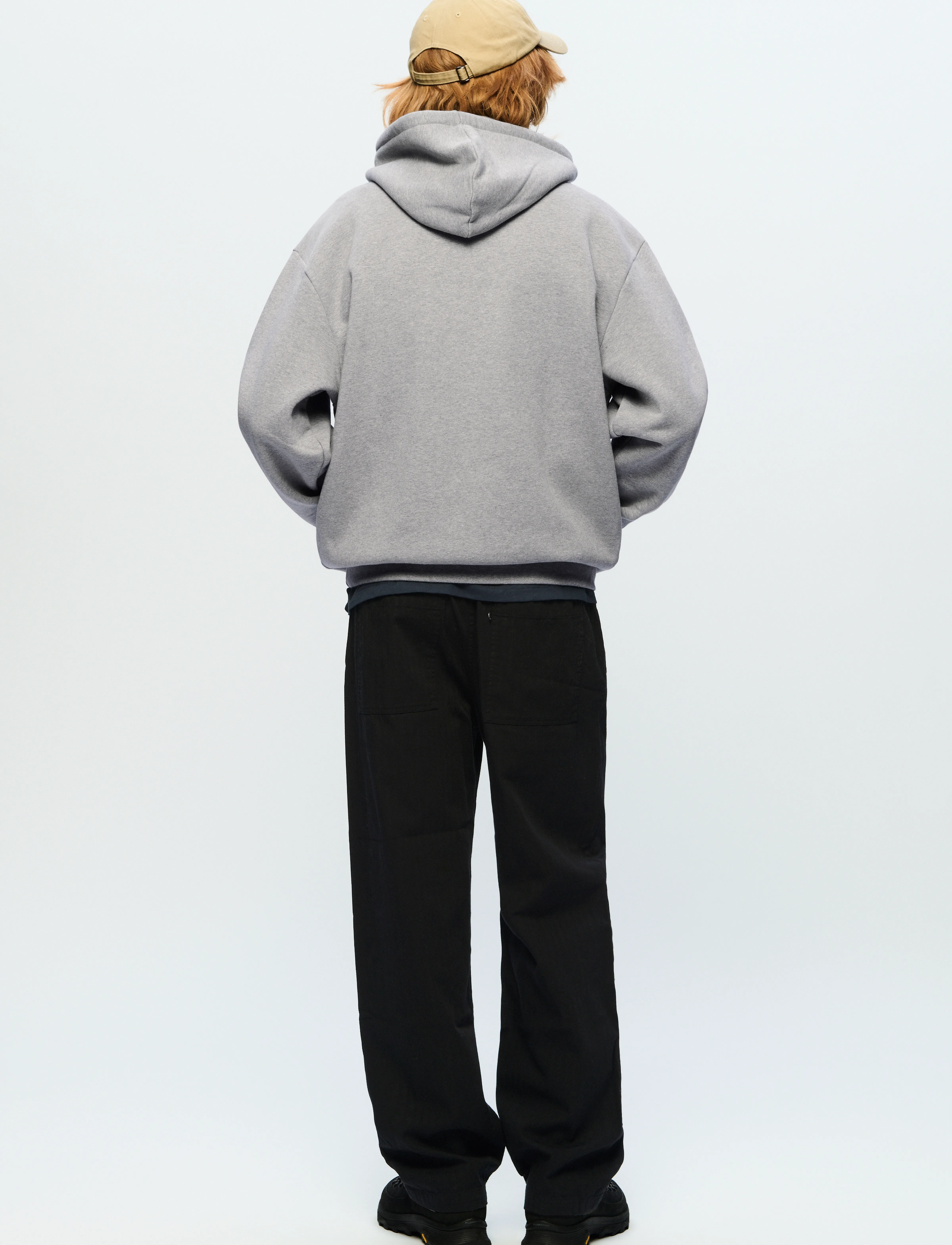 WOOD WOOD - WWCass AA seal print - hettupeysur - light melange grey - 3