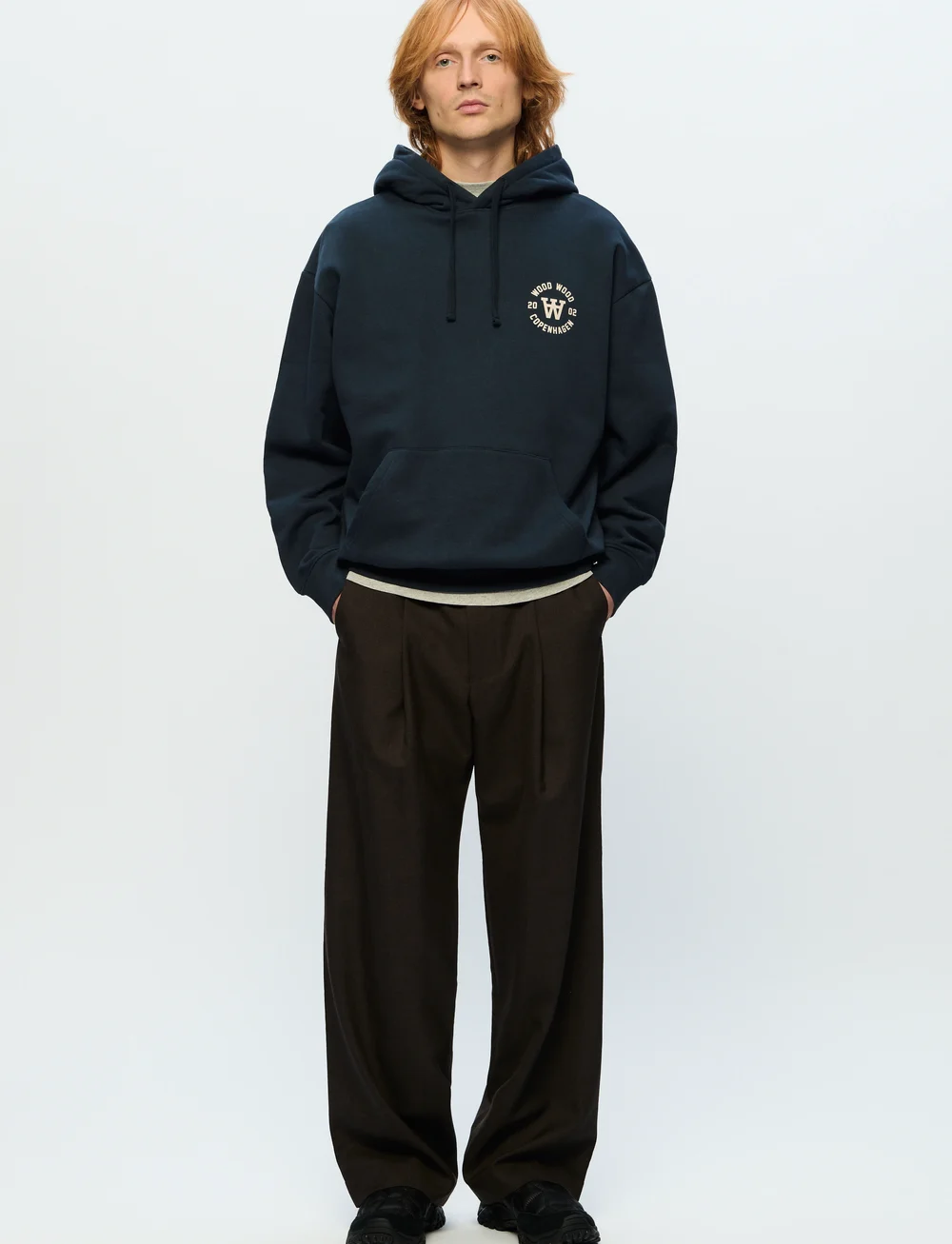WOOD WOOD - WWCass AA seal print - kapuzenpullover - outer space - 2