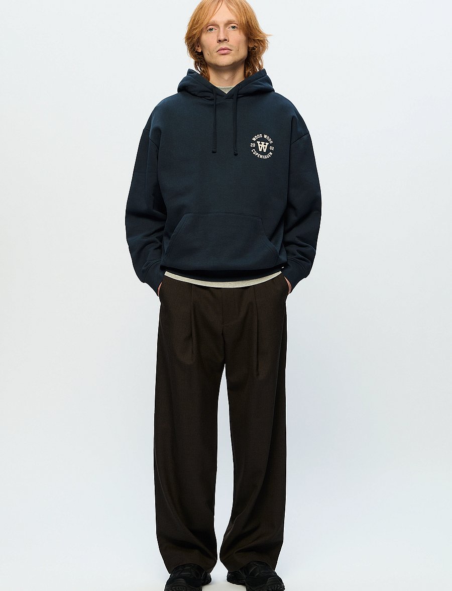 WOOD WOOD - WWCass AA seal print - kapuzenpullover - outer space - 2