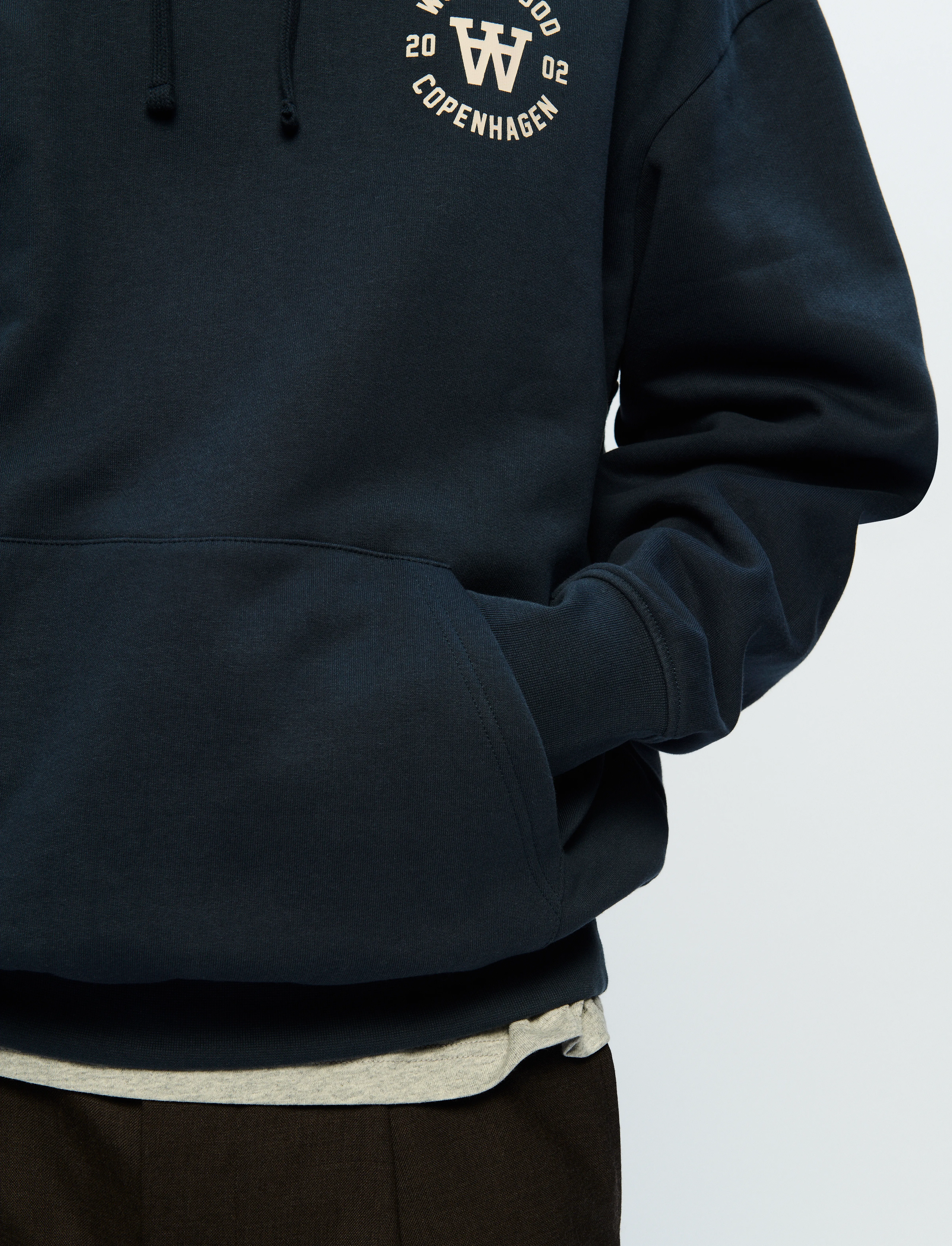 WOOD WOOD - WWCass AA seal print - kapuzenpullover - outer space - 5