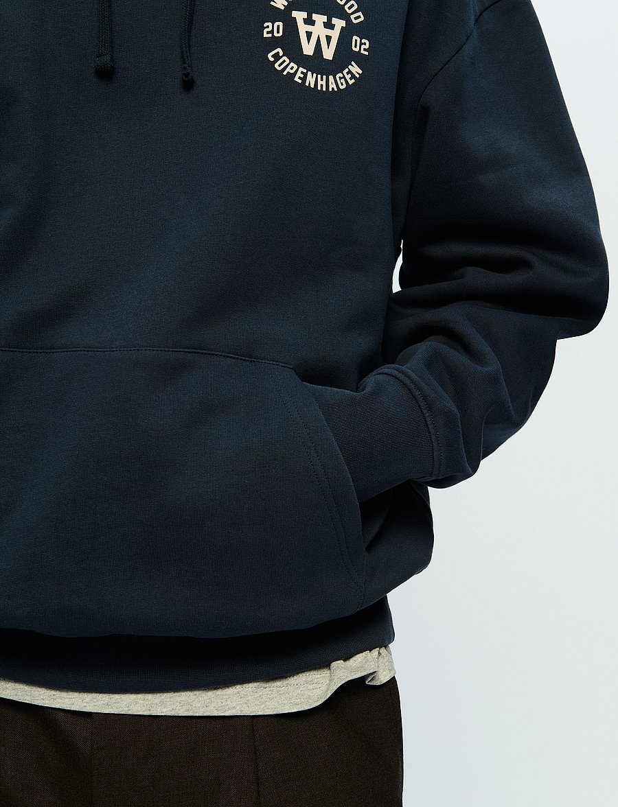 WOOD WOOD - WWCass AA seal print - kapuzenpullover - outer space - 5