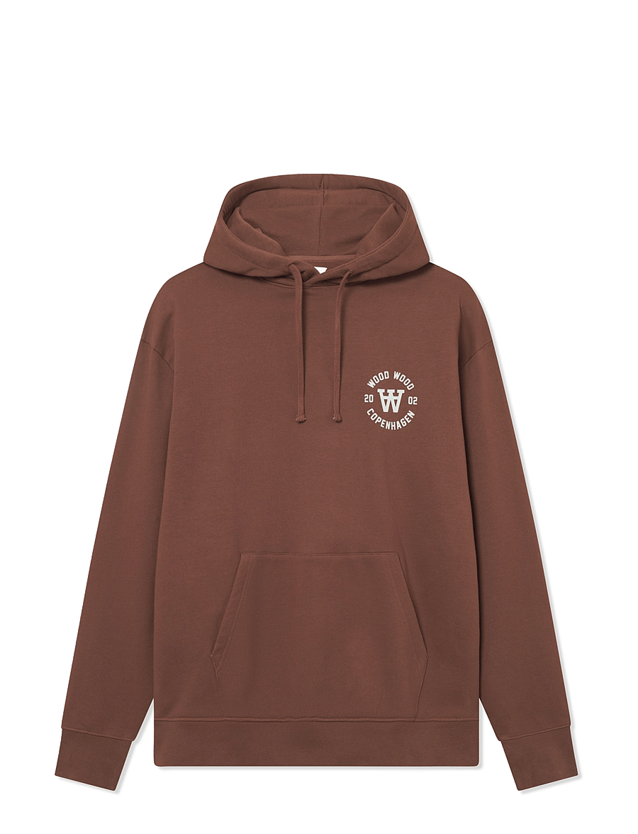 WOOD WOOD - WWCass AA seal print - kapuzenpullover - potting soil - 1