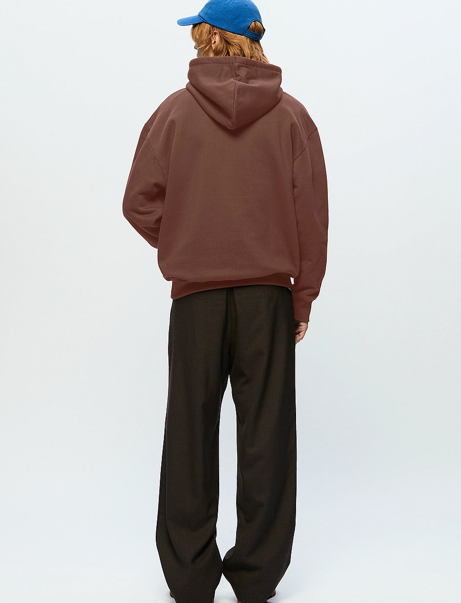 WOOD WOOD - WWCass AA seal print - kapuzenpullover - potting soil - 3