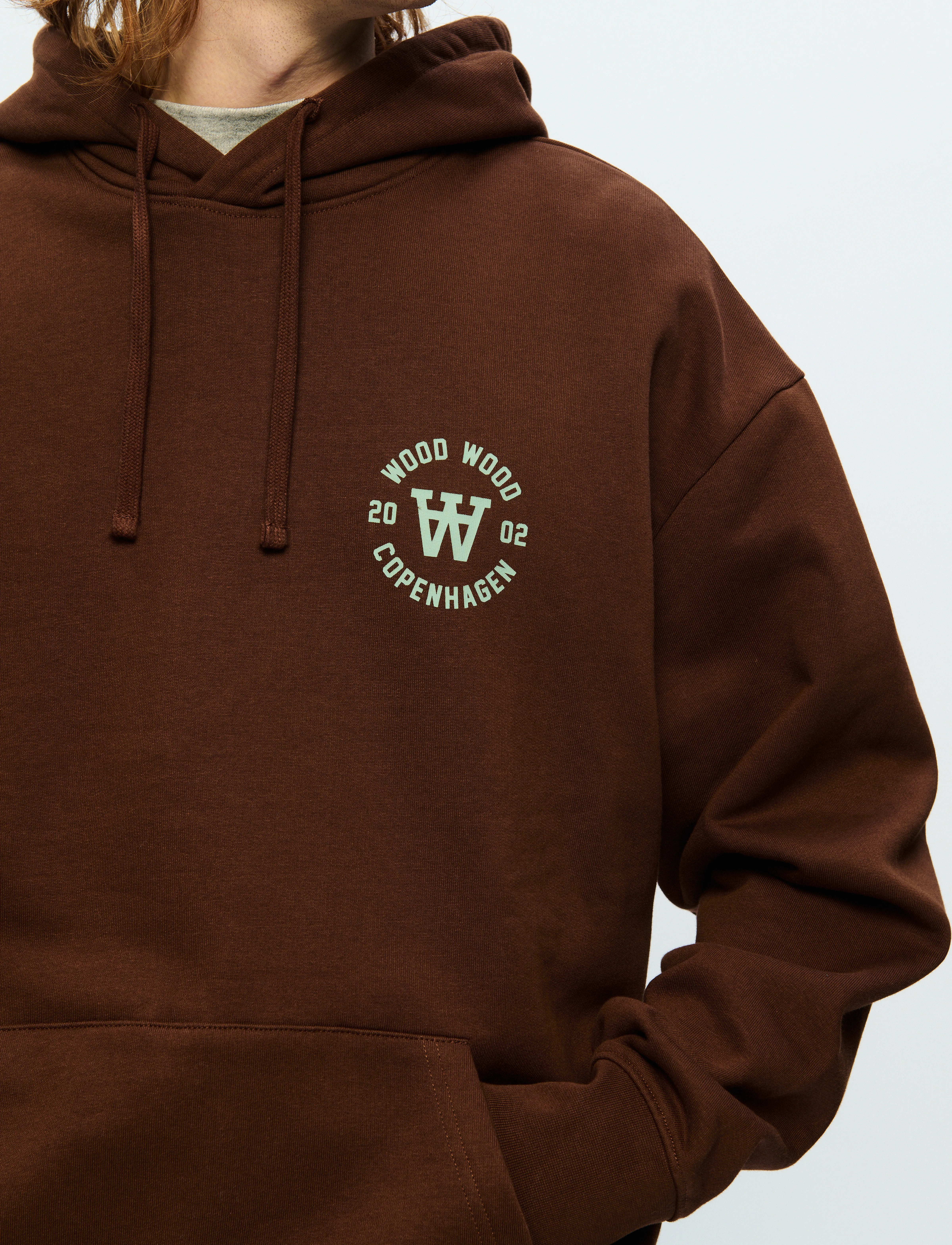 WOOD WOOD - WWCass AA seal print - hættetrøjer - potting soil - 5
