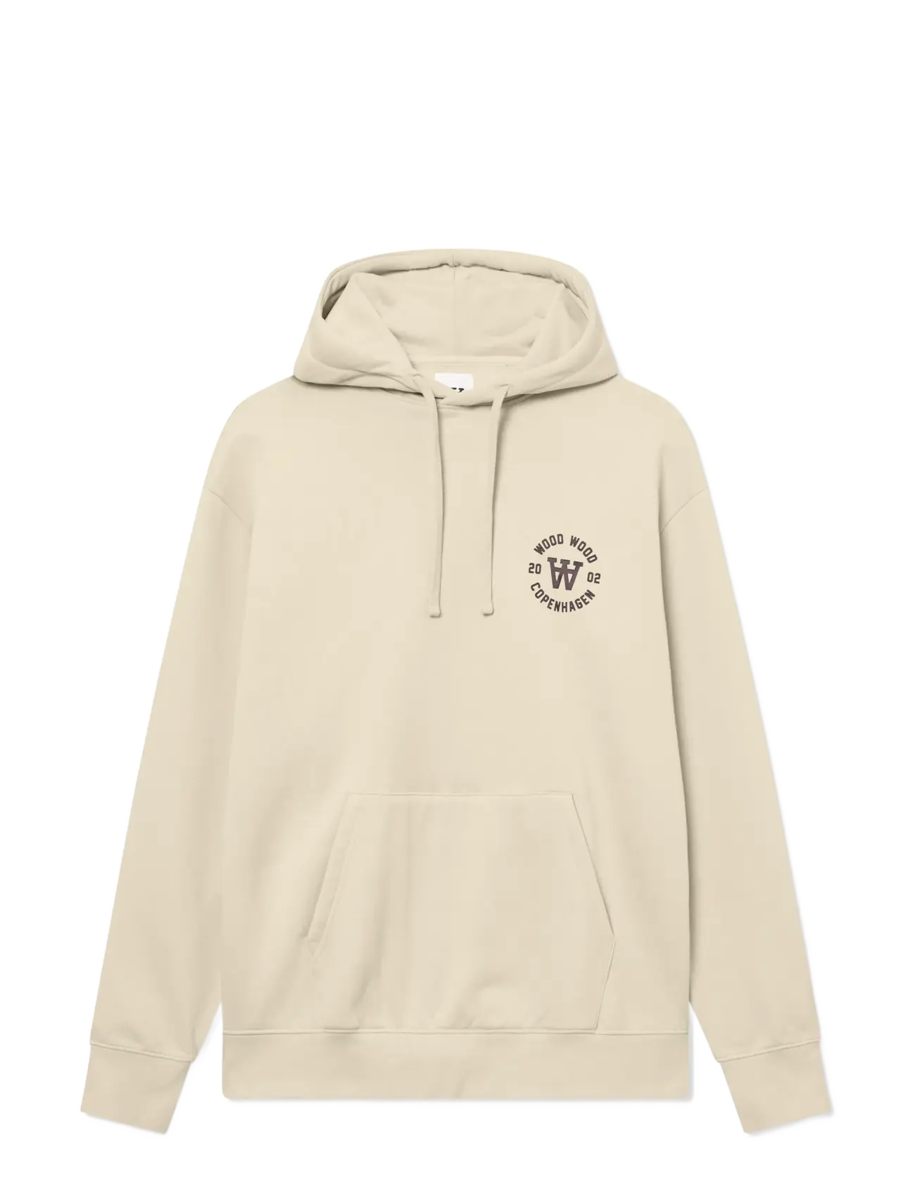 WOOD WOOD Wwcass Aa Seal Print Beige - L - Herren