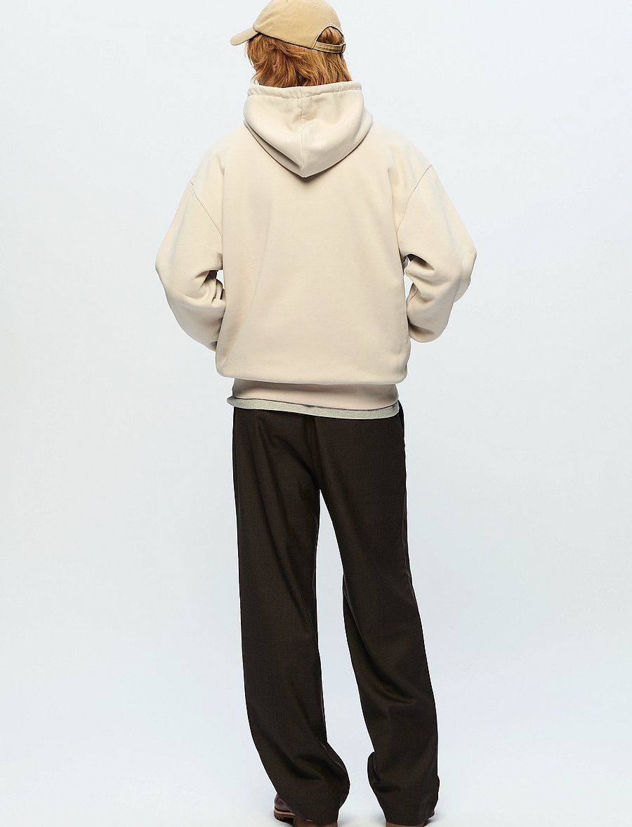 WOOD WOOD - WWCass AA seal print - sweats à capuche - silver gray - 3