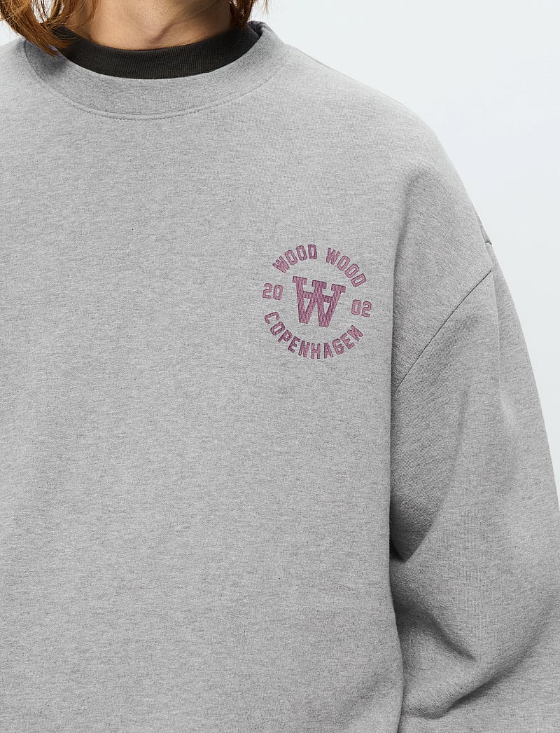 WOOD WOOD - WWNoel AA seal print - nach stil kaufen - light melange grey - 4