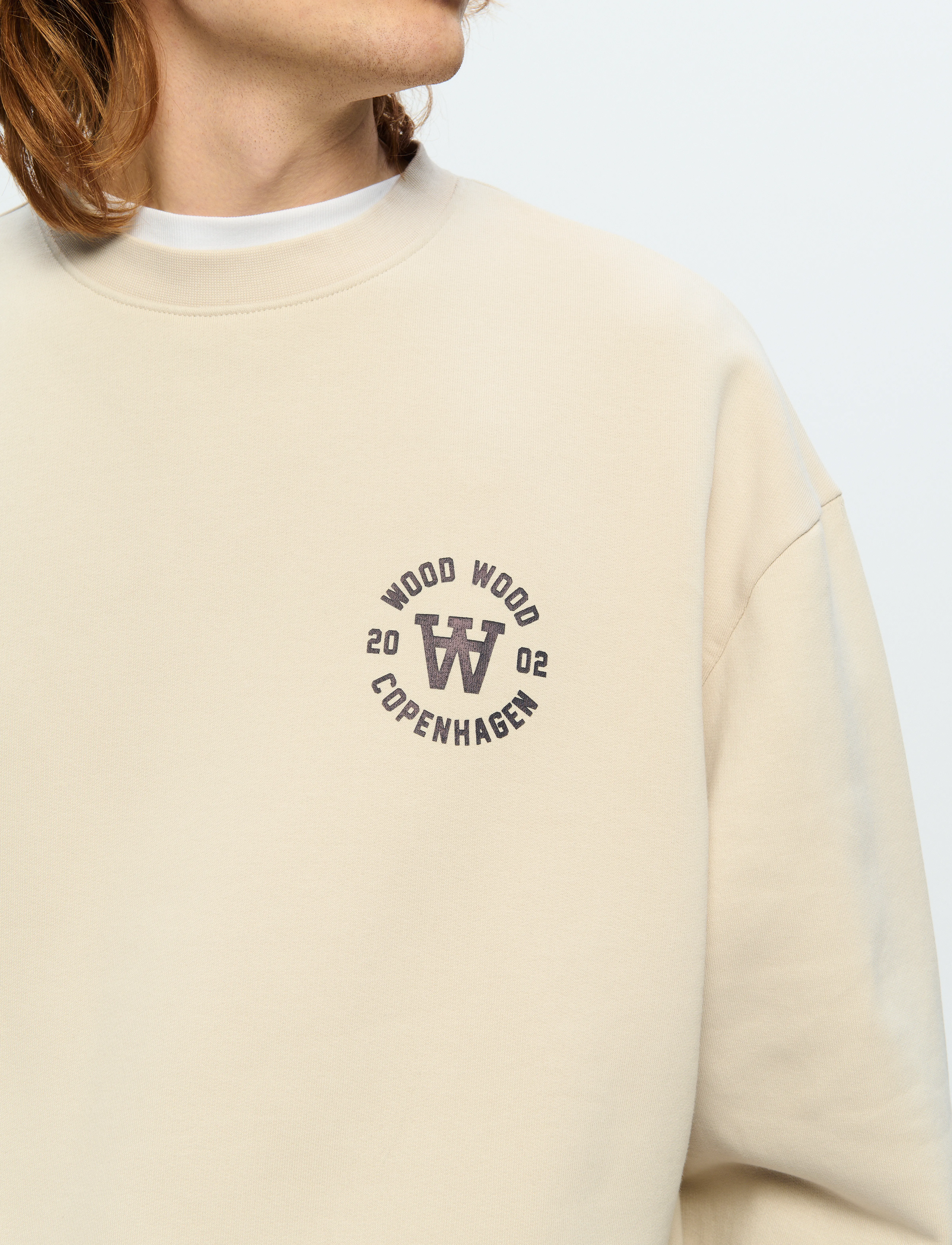 WOOD WOOD - WWNoel AA seal print - sweatshirts - silver gray - 5