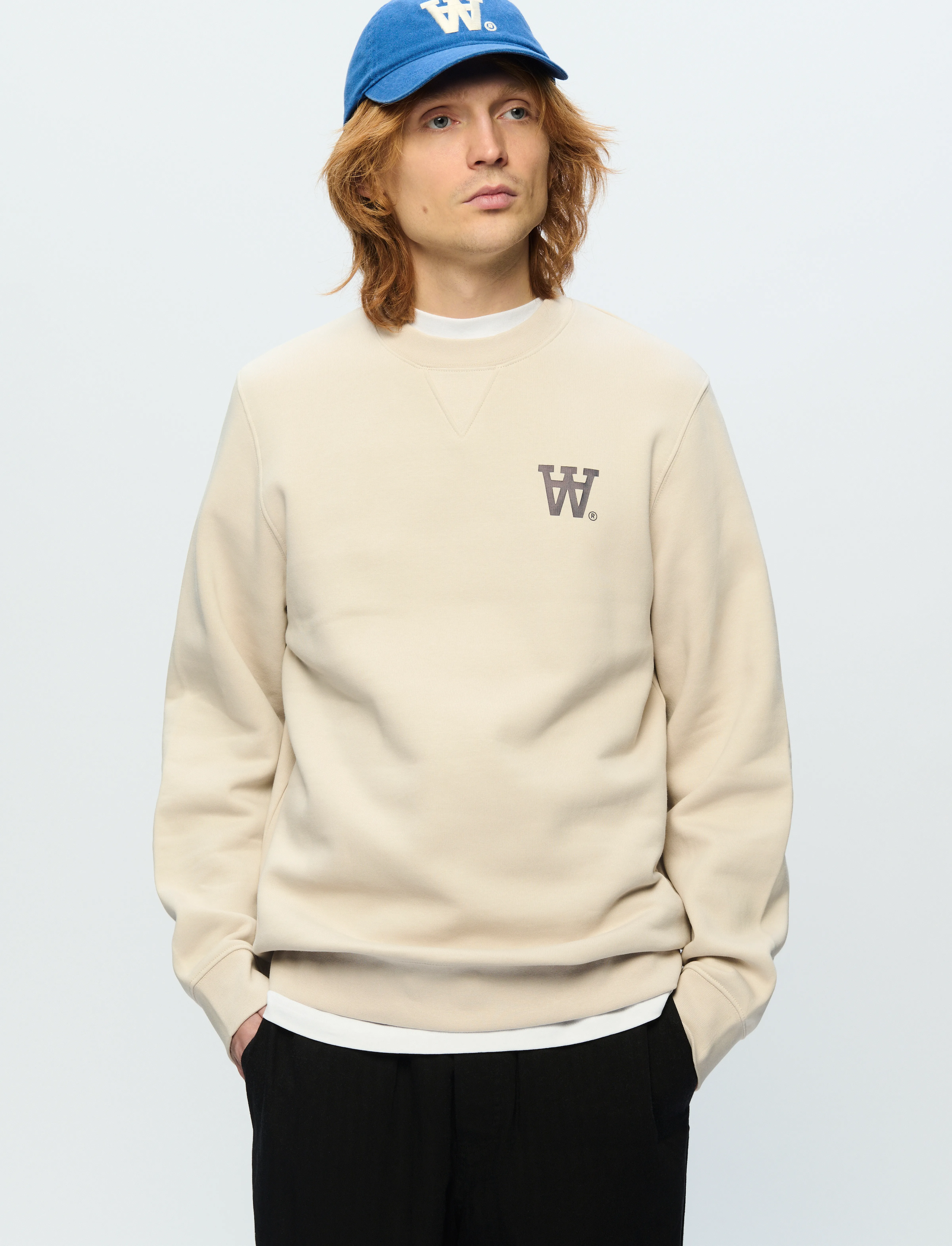 WOOD WOOD WWTye AA - Tøj - SILVER GRAY / pink/rose