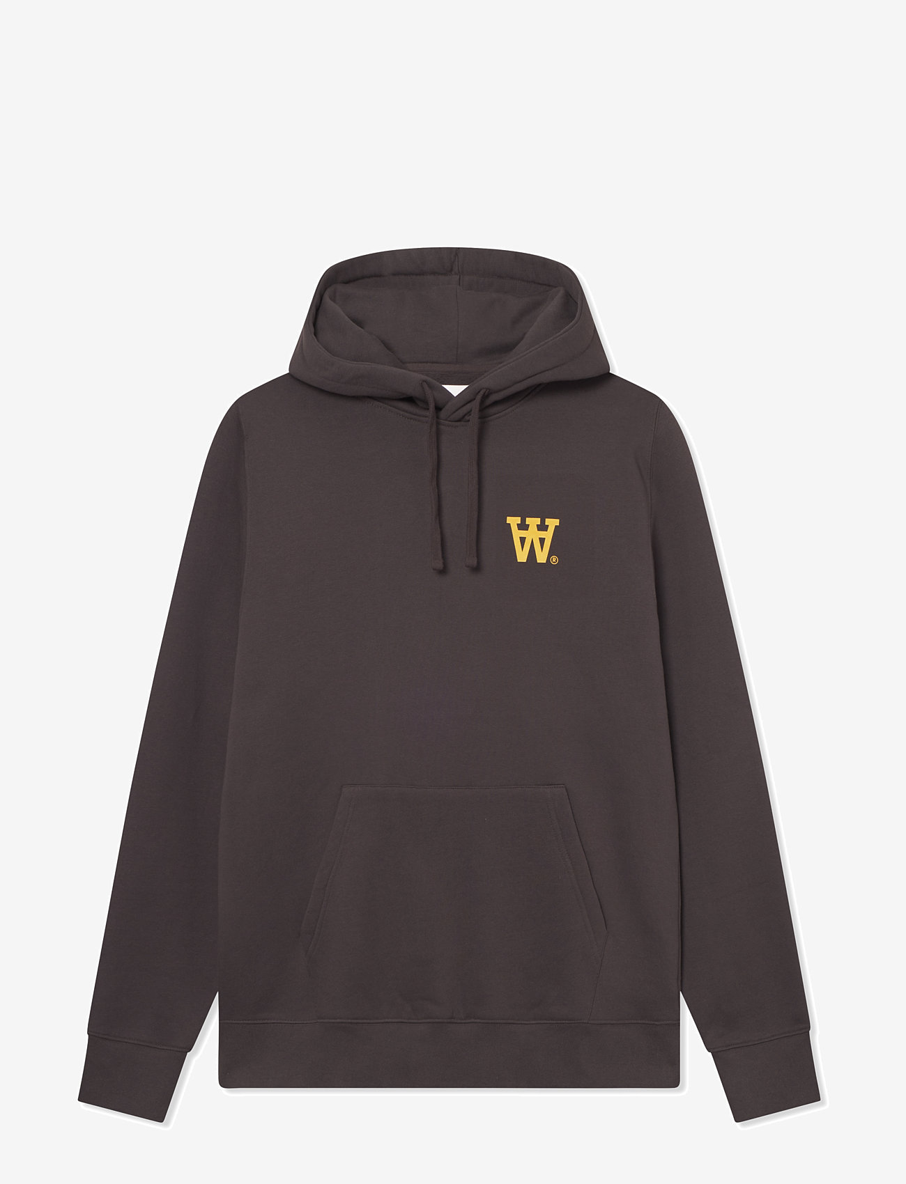 WOOD WOOD - WWAsh AA - hoodies - licorice - 1