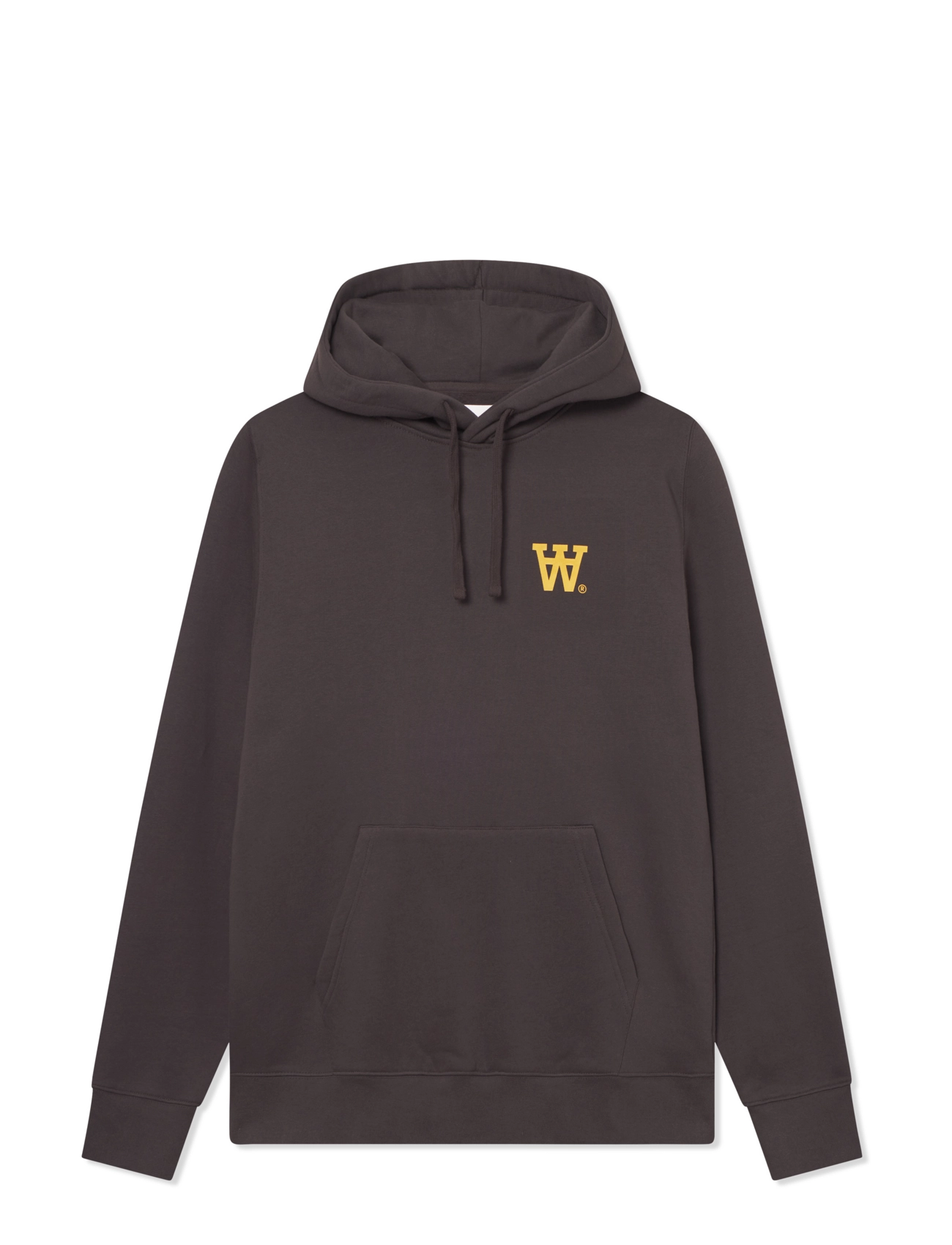 WOOD WOOD - WWAsh AA - hoodies - licorice - 1