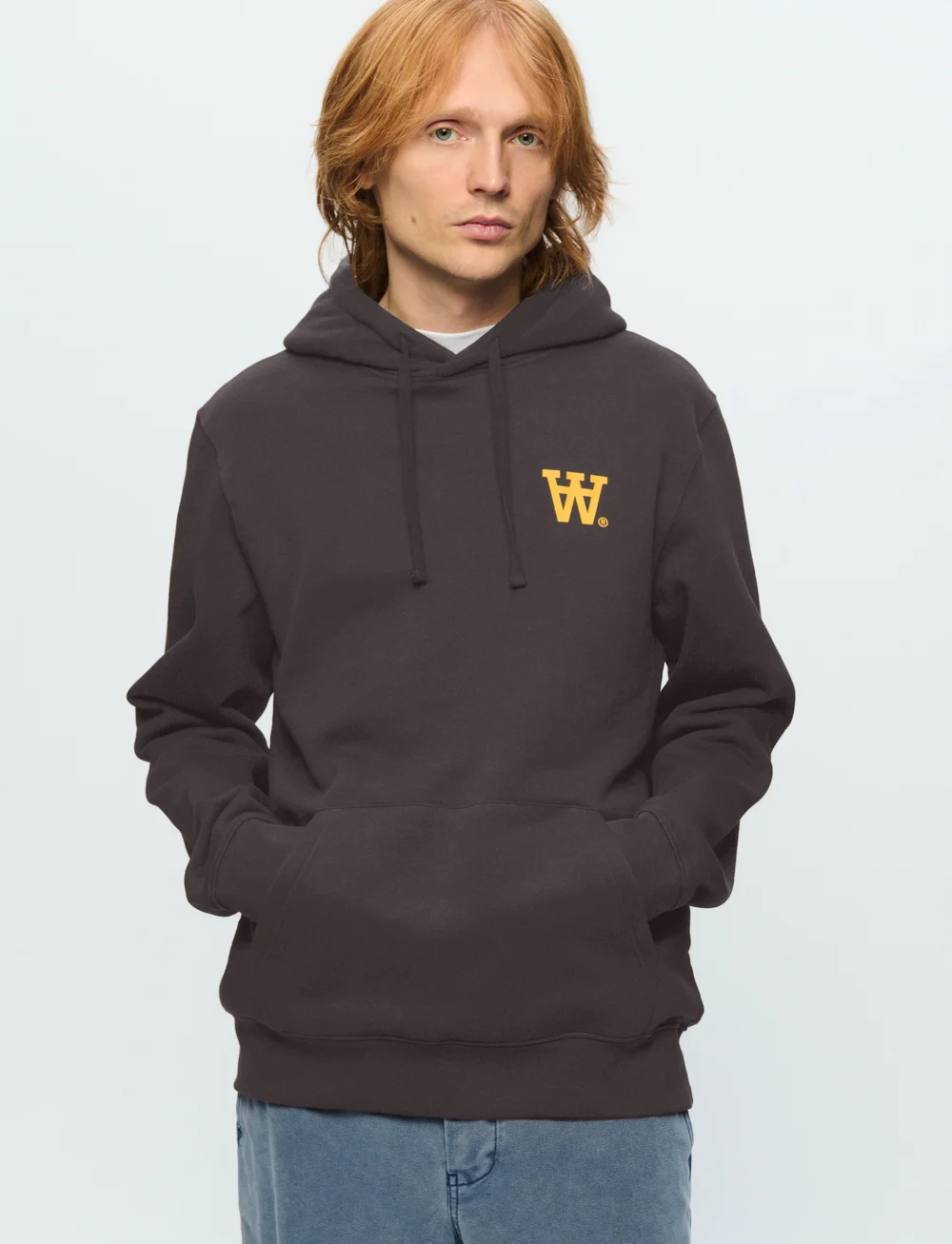 WOOD WOOD - WWAsh AA - hættetrøjer - licorice - 0