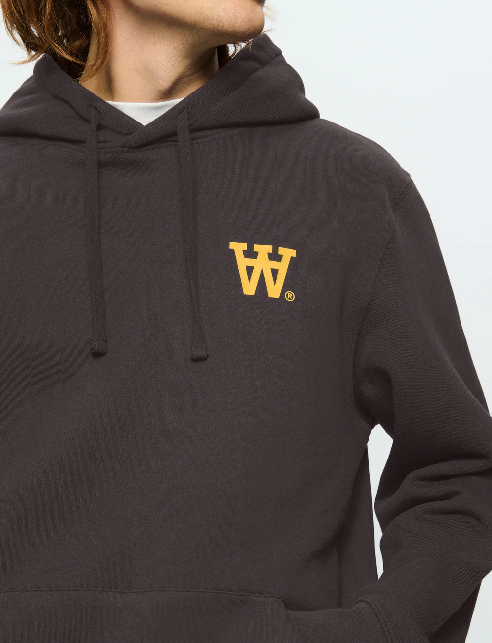 WOOD WOOD - WWAsh AA - hættetrøjer - licorice - 5