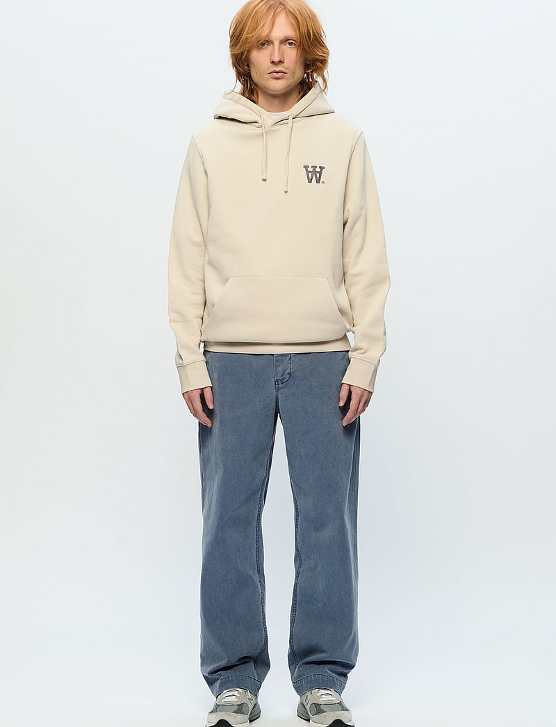 WOOD WOOD - WWAsh AA - hættetrøjer - silver gray - 2