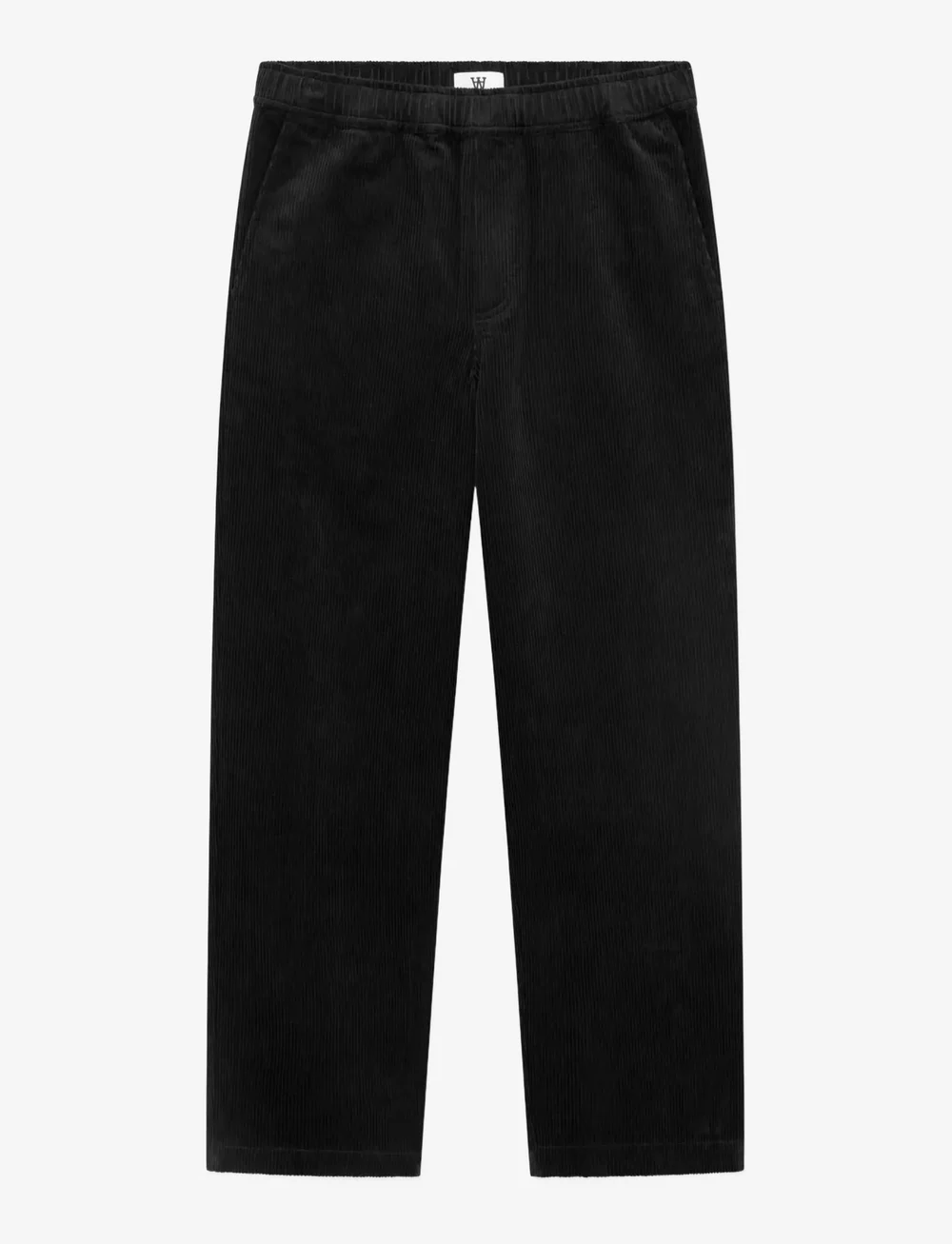 WOOD WOOD - WWLax trousers 25188 - vabaaja püksid - black sand - 1