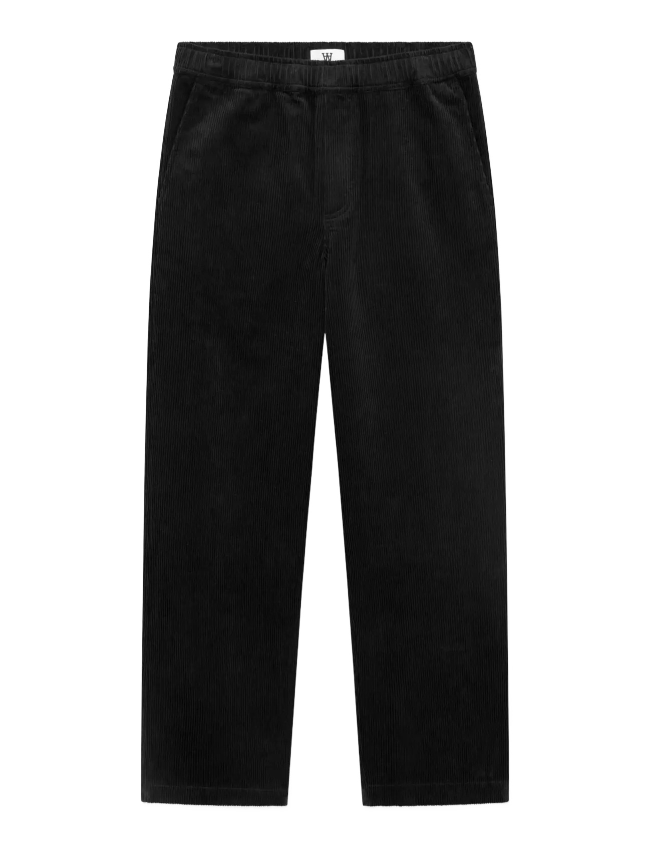 WOOD WOOD WWLax trousers 25188 - Casual bukser - BLACK SAND / black
