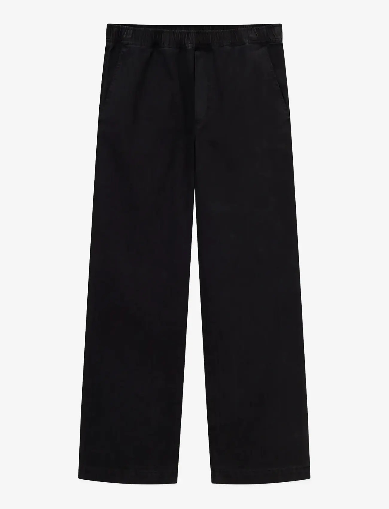 WOOD WOOD - WWLax trousers 25189 - vabaaja püksid - black - 1