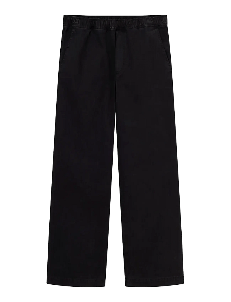 WOOD WOOD - WWLax trousers 25189 - vabaaja püksid - black - 1