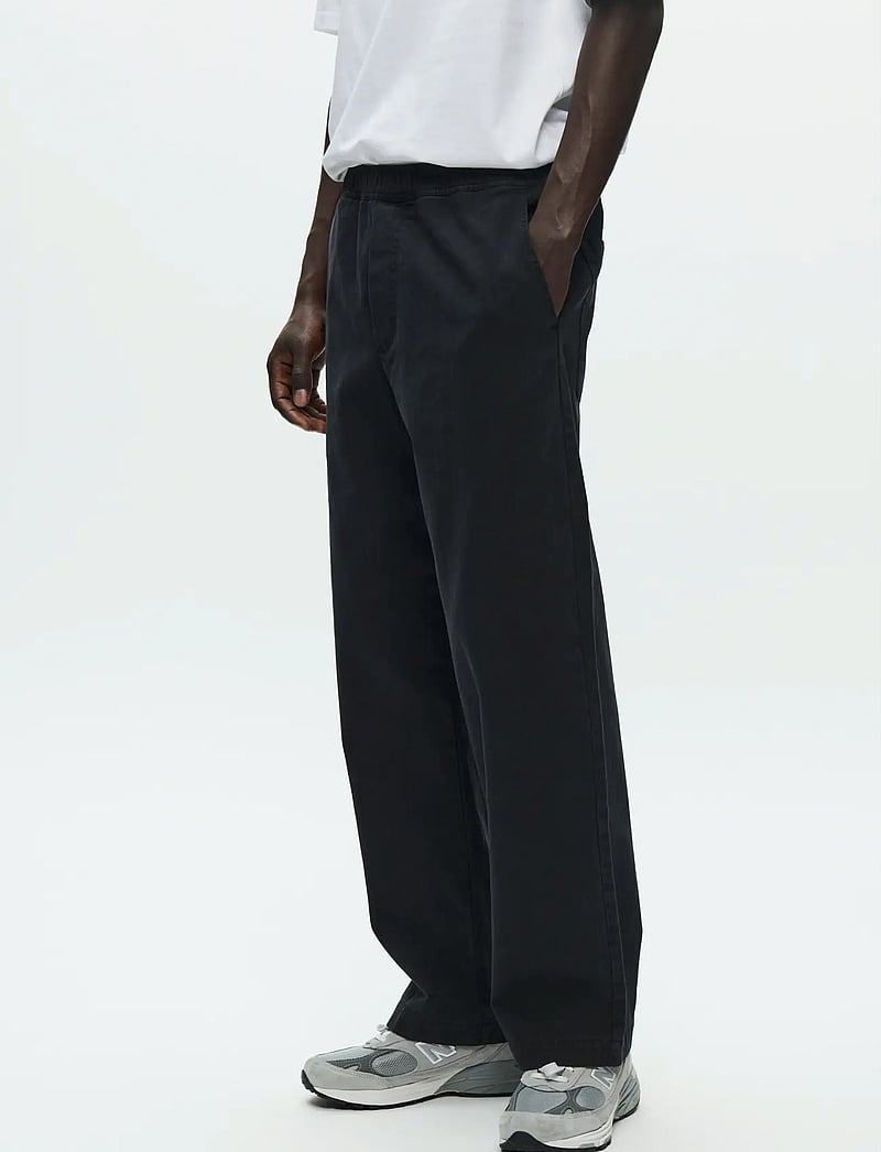 WOOD WOOD - WWLax trousers 25189 - vabaaja püksid - black - 0