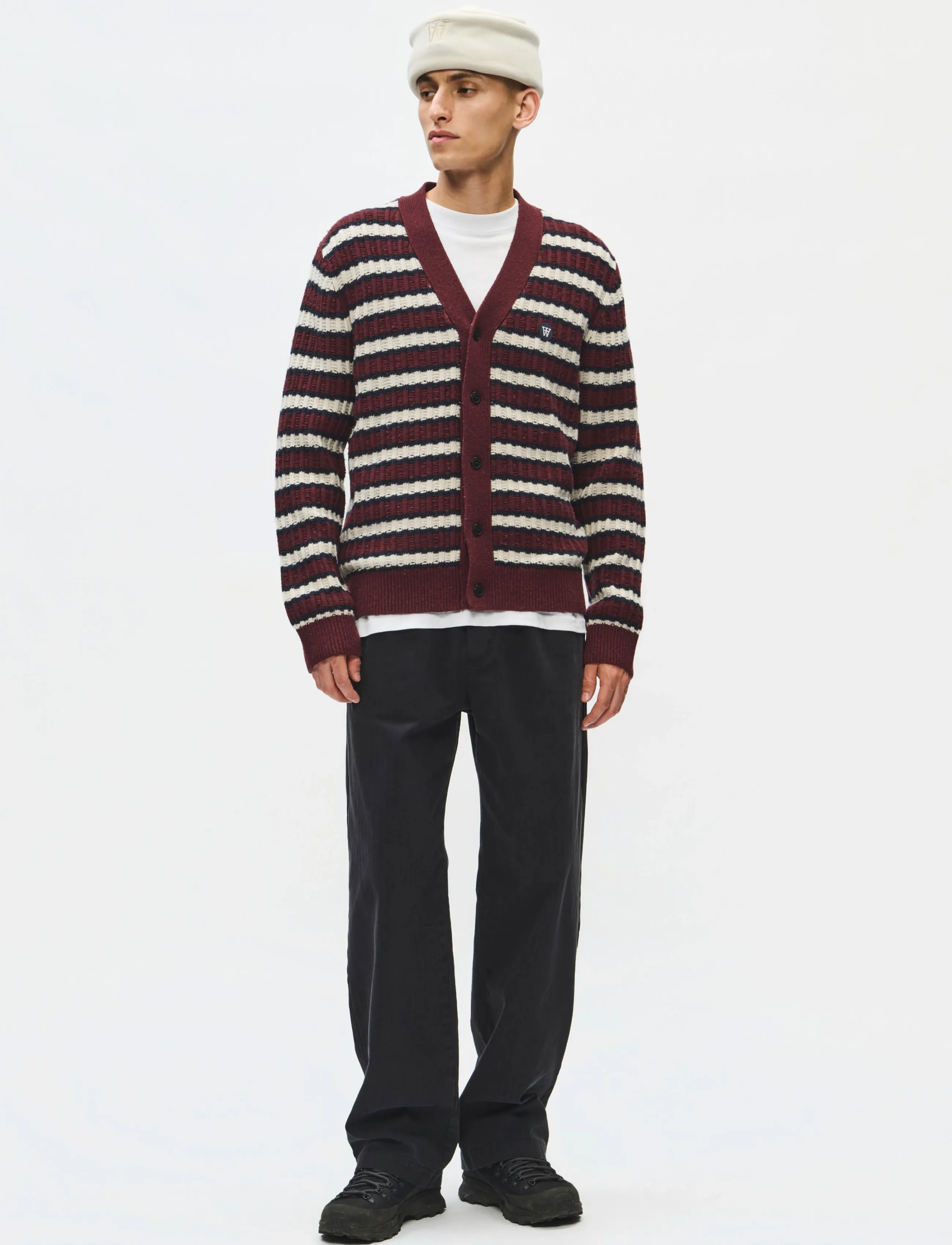 WOOD WOOD - WWLax trousers 25189 - freizeithosen - black - 2
